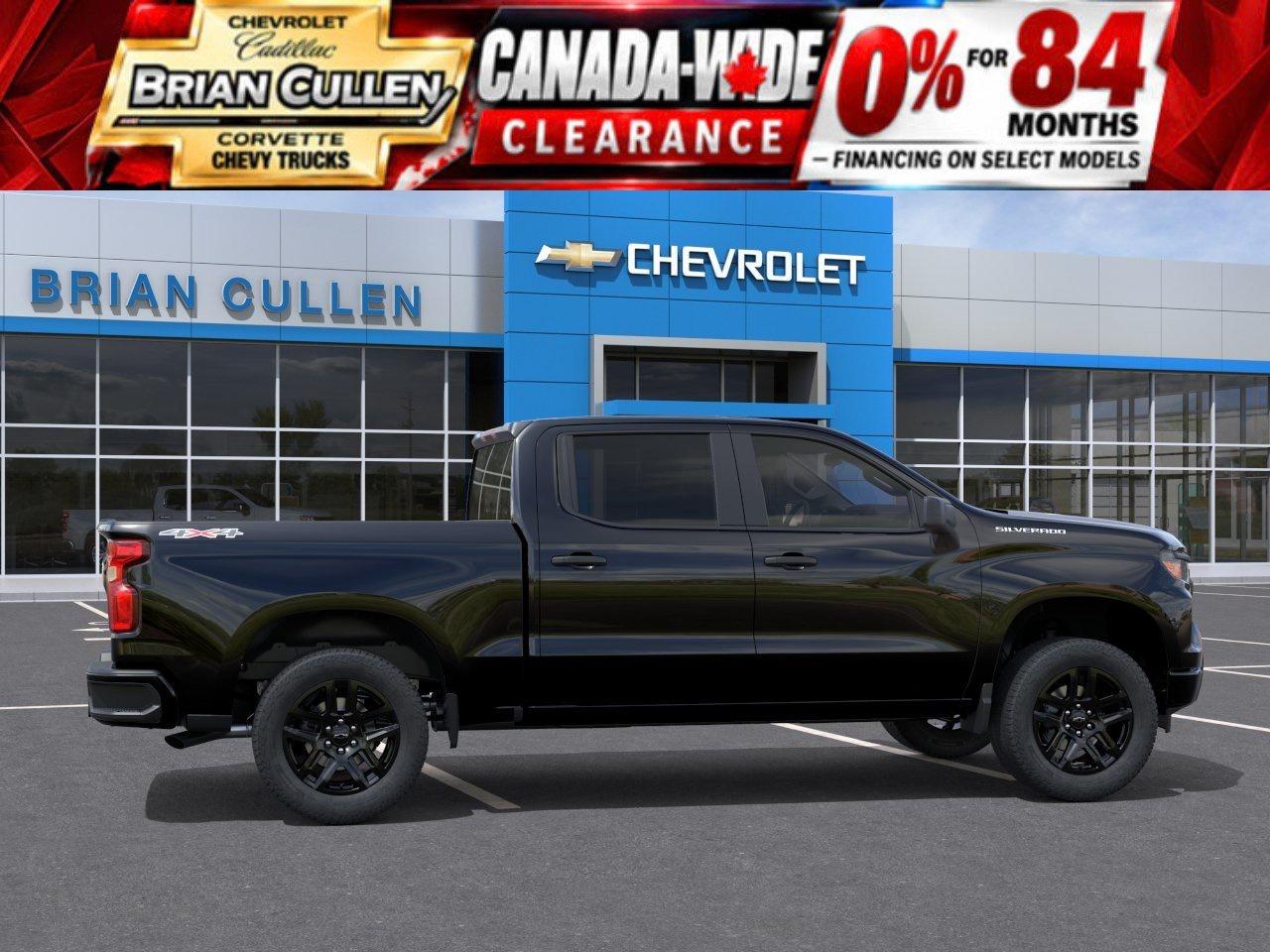 2026 Chevrolet Silverado 1500 Custom Crew Cab Short Box 4-Wheel Drive Custom Photo4