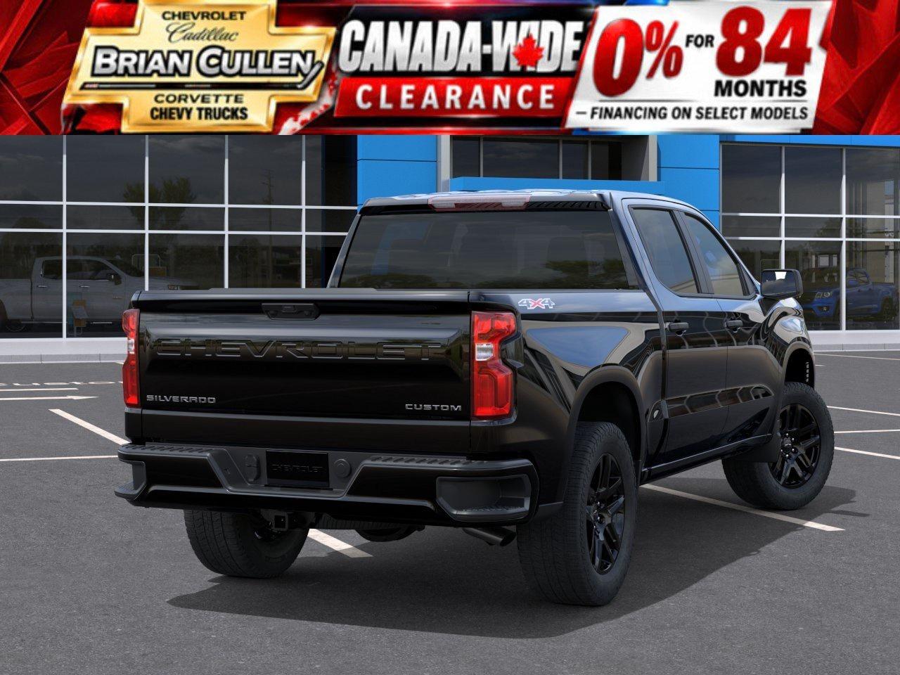 2026 Chevrolet Silverado 1500 Custom Crew Cab Short Box 4-Wheel Drive Custom Photo3