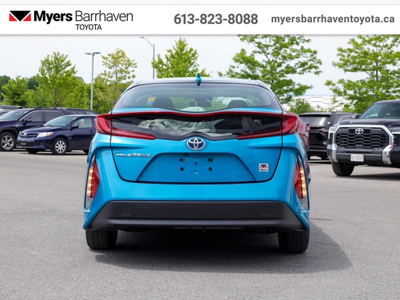 2021 Toyota Prius Prime Base  - Apple CarPlay - $196 B/W Photo