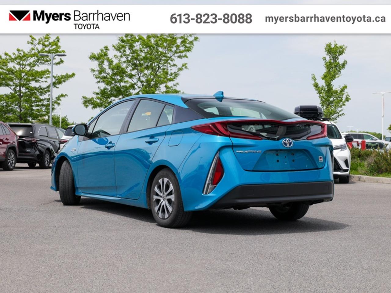 2021 Toyota Prius Prime Base  - Apple CarPlay - $196 B/W Photo3