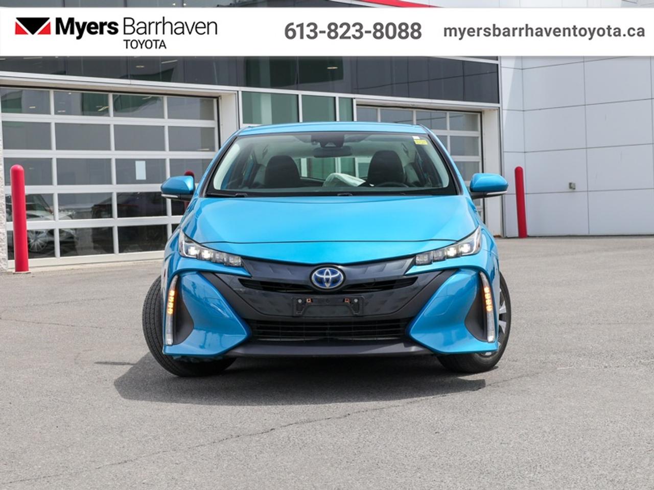 2021 Toyota Prius Prime Base  - Apple CarPlay - $196 B/W Photo