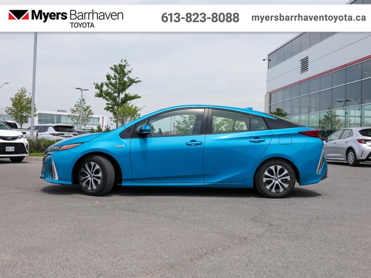 2021 Toyota Prius Prime Base  - Apple CarPlay - $196 B/W Photo