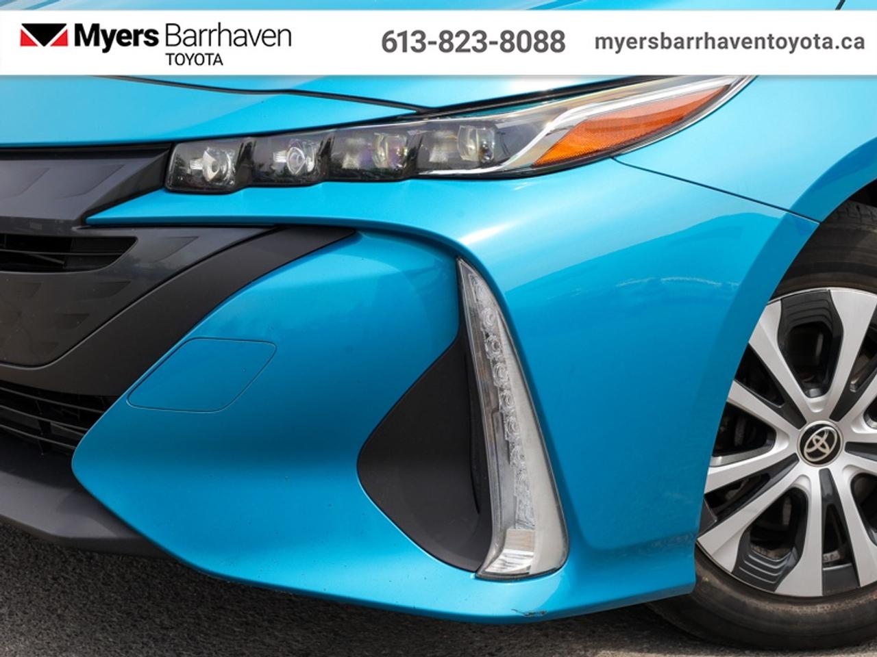 2021 Toyota Prius Prime Base  - Apple CarPlay - $196 B/W Photo