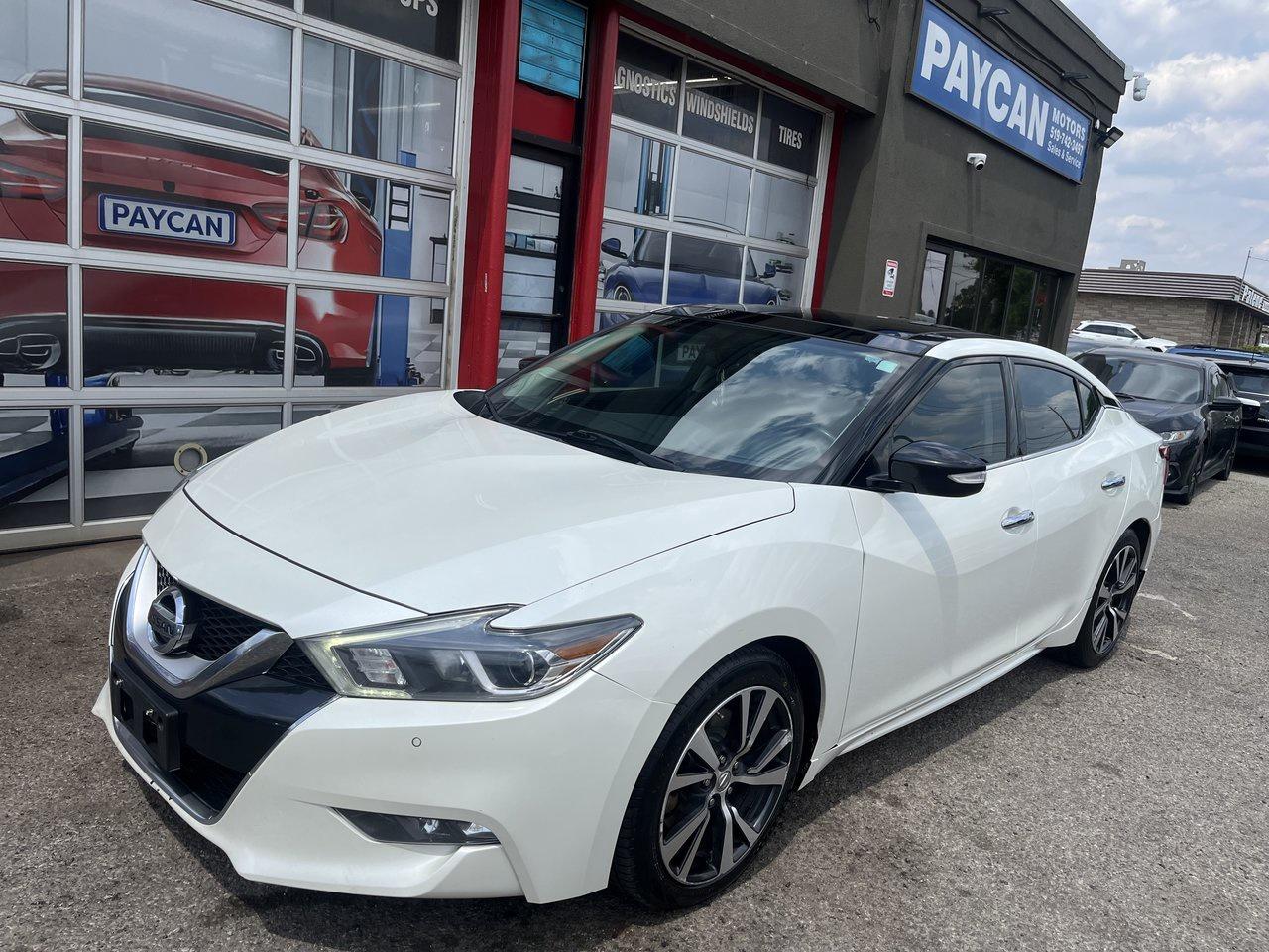 <p>HERE IS A NICE CLEAN WELL MAINTAINED RUST AND ACCIDENT FREE MAXIMA THAT LOOKS AND DRIVES GREAT AND SOLD CERTIFIED COME FOR TEST DRIVE OR CALL 5195706463 FOR AN APPOINTMENT .TO SEE ALL OUR INVENTORY PLS GO TO PAYCANMOTORS.CA</p>