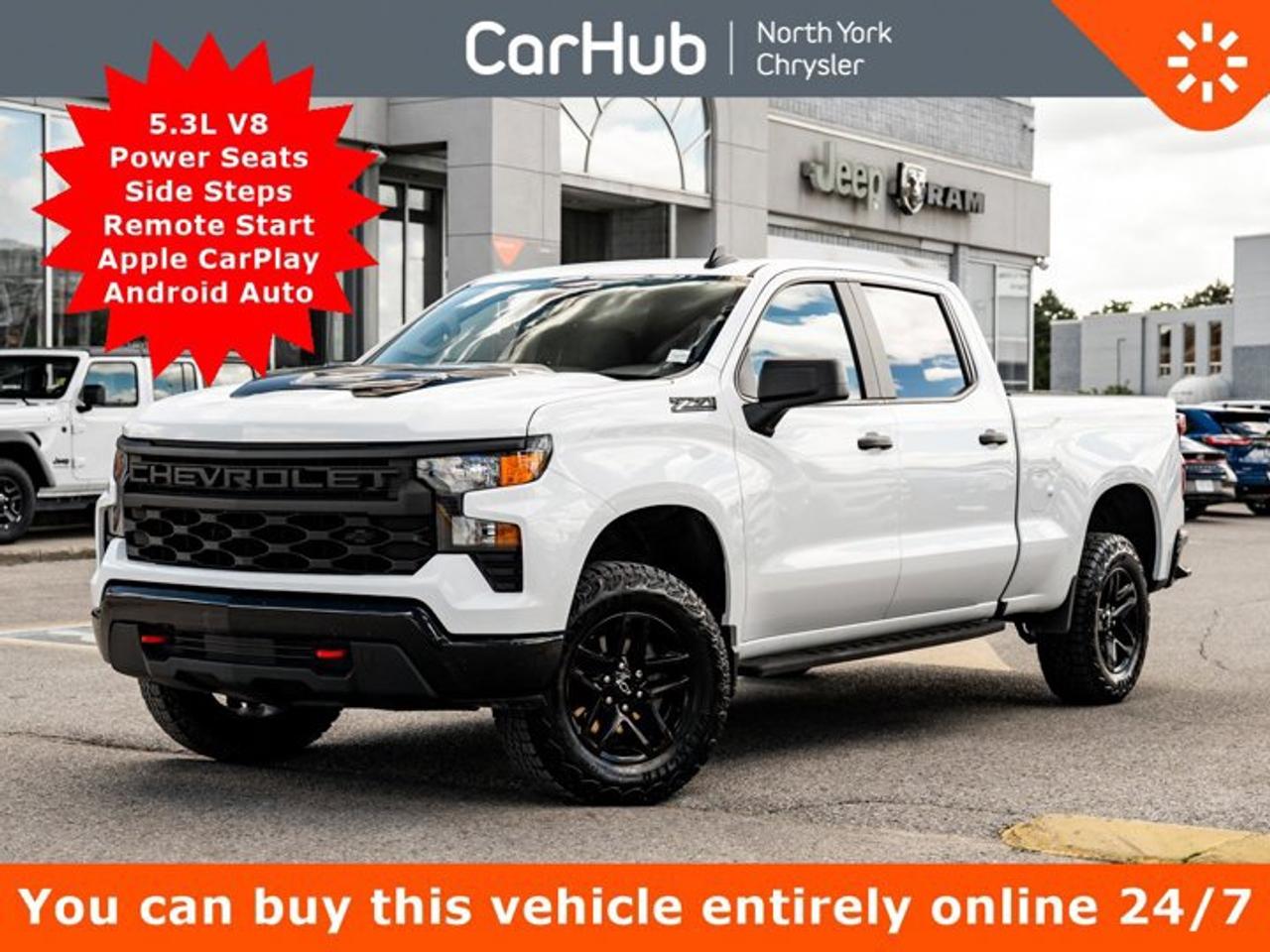2024 Chevrolet Silverado 1500 Custom Trail Boss 157'' V8 Power Seats Side Steps Remote Start Photo0