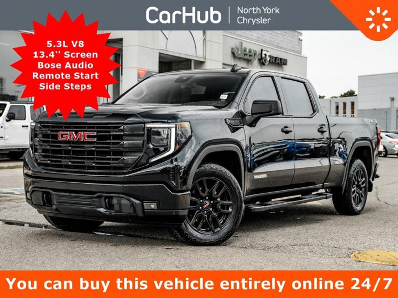 2024 GMC Sierra 1500 Elevation 157" V8 13.4'' Screen Bose Audio  Remote Start Side Steps Photo0