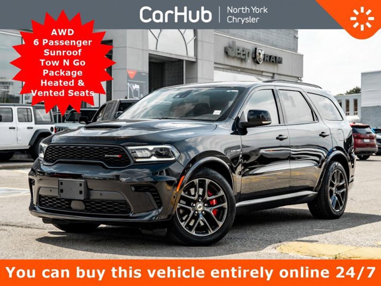 2024 Dodge Durango R/T AWD 6 Pass Sunroof Tow N Go Package Heated Vented Seats Photo