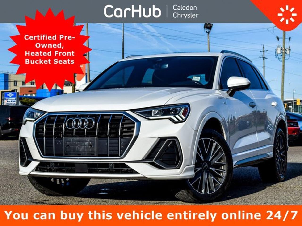 2022 Audi Q3 Progressiv Quattro Pano Sunroof Leather Blind Spot Lane Departure Alloy Rims Photo