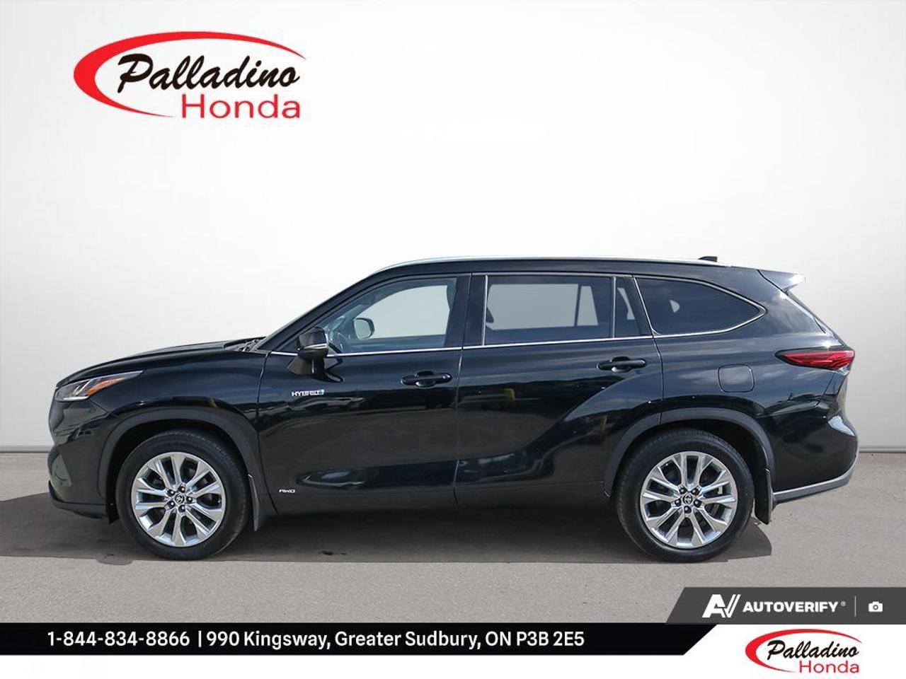 2021 Toyota Highlander Hybrid Limited Photo2