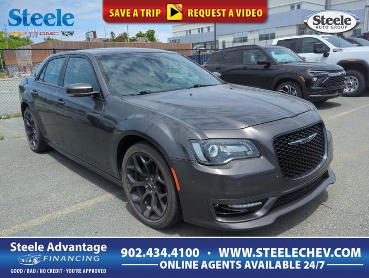 This 2019 Chrysler 300 300s delivers full-size comfort, classic rear-wheel-drive balance, and a confident road presence in one well-kept package. Finished in Grey with a Black interior, this four-door sedan offers smooth V6 power, an automatic transmission, and only 15,685 km on the odometer. At Steele Chevrolet Buick GMC in Dartmouth, it stands out as a refined choice for drivers who want comfort, style, and strong everyday usability.The 2019 Chrysler 300 300s is known for its bold design, composed highway manners, and roomy cabin. Its 3.6-litre Regular Unleaded V6 engine gives this sedan strong passing power and relaxed cruising, while rear-wheel drive adds a balanced, traditional driving feel. With low kilometres and a focused list of key features, this Chrysler 300 300s is an appealing option for anyone shopping for a premium-feeling used sedan.FEATURES OF THE 300 300sSport-inspired exterior styling details includedRear-wheel drive driving feel and balanceSmooth automatic transmission for daily drivingRear spoiler adds athletic visual appealADVANCED SAFETY FEATURESRain-sensing windshield wipers aid visibilityFour-door design supports easy passenger accessPower mirrors help everyday lane awarenessStable sedan platform inspires driver confidencePERFORMANCE AND EFFICIENCY3.6-litre V6 delivers smooth, usable powerRear-wheel drive offers balanced road mannersAutomatic transmission shifts smoothly in trafficLow 15,685 km adds strong valueCOMFORT AND CONVENIENCESpacious cabin suits daily commuting needsBlack interior offers clean, upscale feelFour doors improve passenger entry easeRain-sensing wipers reduce driver distractionTECHNOLOGY AND CONNECTIVITYAutomatic transmission supports simple daily operationPower mirrors adjust with added convenienceClear controls support easy driver useModern sedan layout feels intuitive insideCARGO SPACELarge trunk suits travel and errandsWide opening helps load larger itemsSedan design keeps cargo area secureRear seat area adds everyday flexibilityWHAT OTHER OWNERS LIKESmooth V6 power for highway drivingComfortable ride on longer daily tripsSpacious interior with full-size sedan roomRear-wheel drive feel and composureThe 2019 Chrysler 300 300s has earned a loyal following for blending traditional big-sedan comfort with a more athletic edge than many rivals. Owners often praise its quiet ride, strong V6 performance, and generous interior room. The rear spoiler adds a sporty touch to the Grey exterior, while rain-sensing windshield wipers and power mirrors bring practical value to everyday use.This sedan also benefits from a layout that suits a wide range of drivers. It is easy to enter, easy to drive, and comfortable on longer trips. The automatic transmission helps keep the drive relaxed in city traffic, while the rear-wheel-drive setup gives the vehicle a composed feel on open roads. For drivers who still appreciate the confident stance and roomy comfort of a full-size sedan, this Chrysler makes a strong case.At Steele Chevrolet Buick GMC in Dartmouth, this used 2019 Chrysler 300 300s offers low kilometres, a proven V6 engine, and a clean feature set that focuses on real-world usefulness. If you want a spacious sedan with classic proportions, smooth performance, and a touch of sport-inspired style, this one deserves your attention.This 2019 Chrysler 300 300ss VIN is: 2C3CCABG6KH731040 .