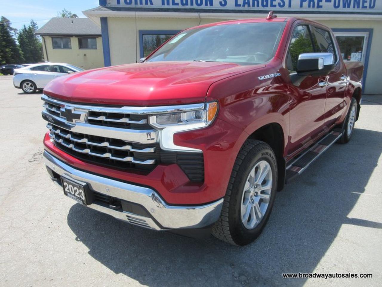 2023 Chevrolet Silverado 1500 LOADED LTZ-EDITION 5 PASSENGER 5.3L - V8.. 4X4.. CREW-CAB.. SHORTY.. NAVIGATION.. LEATHER.. HEATED SEATS & WHEEL.. BACK-UP CAMERA.. BOSE AUDIO.. Photo