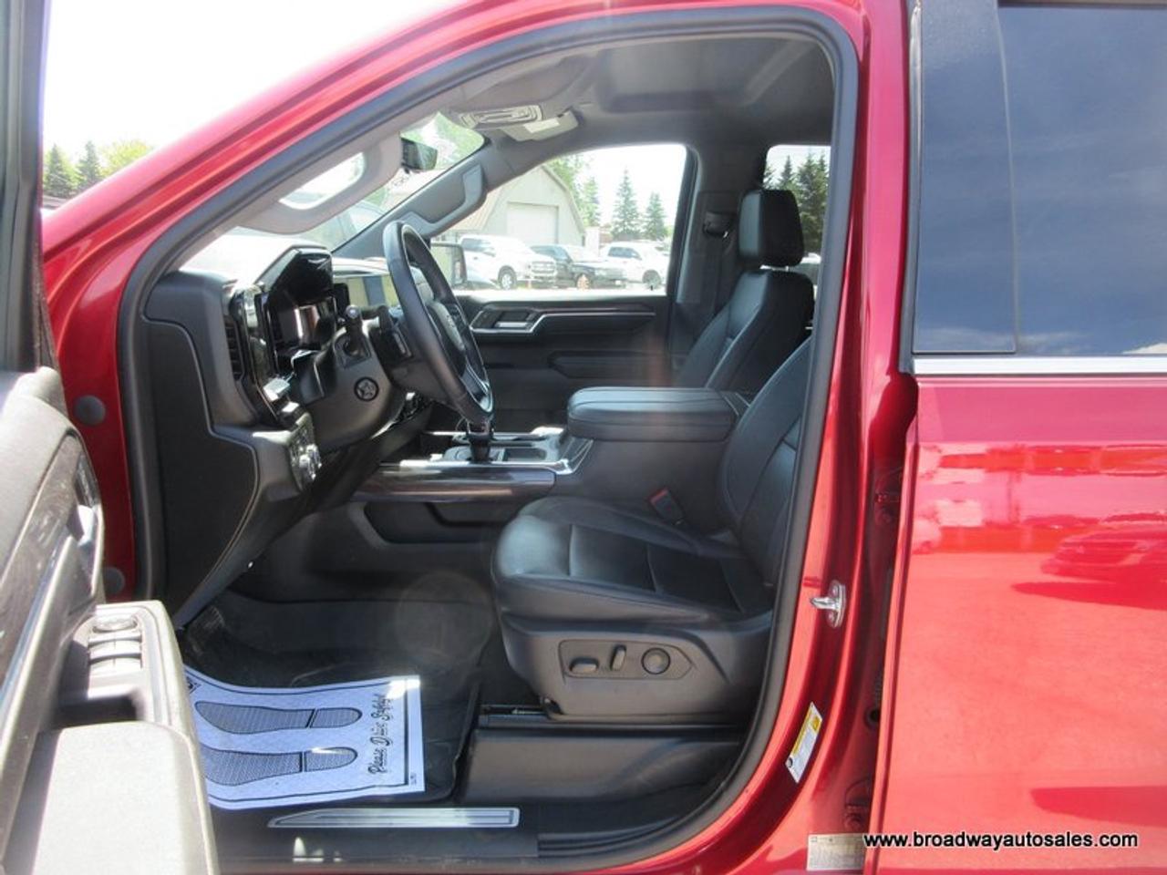 2023 Chevrolet Silverado 1500 LOADED LTZ-EDITION 5 PASSENGER 5.3L - V8.. 4X4.. CREW-CAB.. SHORTY.. NAVIGATION.. LEATHER.. HEATED SEATS & WHEEL.. BACK-UP CAMERA.. BOSE AUDIO.. Photo