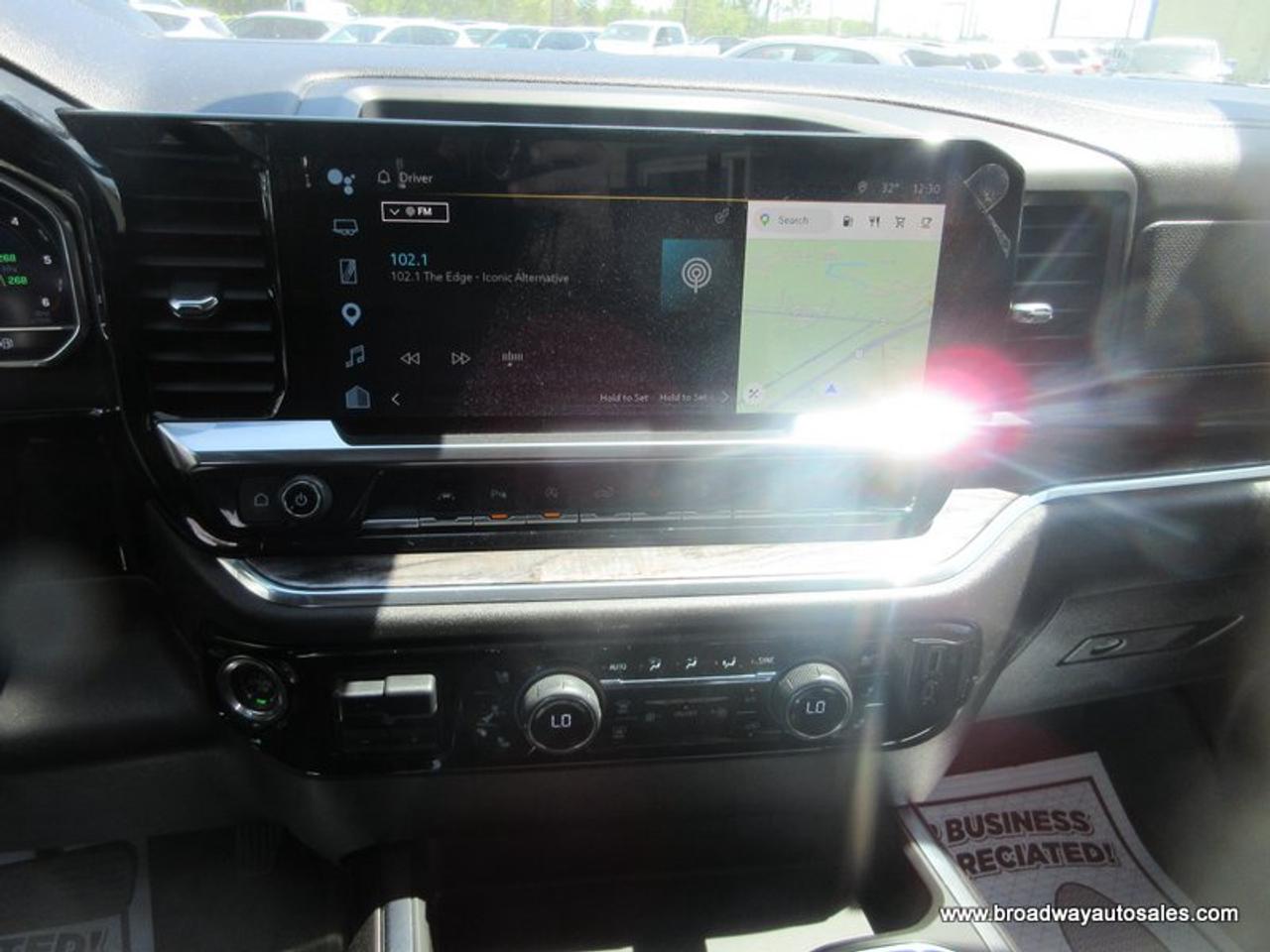 2023 Chevrolet Silverado 1500 LOADED LTZ-EDITION 5 PASSENGER 5.3L - V8.. 4X4.. CREW-CAB.. SHORTY.. NAVIGATION.. LEATHER.. HEATED SEATS & WHEEL.. BACK-UP CAMERA.. BOSE AUDIO.. Photo