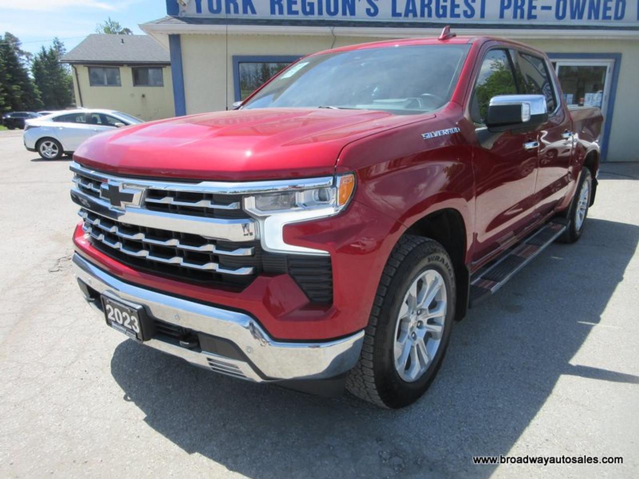 2023 Chevrolet Silverado 1500 LOADED LTZ-EDITION 5 PASSENGER 5.3L - V8.. 4X4.. CREW-CAB.. SHORTY.. NAVIGATION.. LEATHER.. HEATED SEATS & WHEEL.. BACK-UP CAMERA.. BOSE AUDIO.. Photo