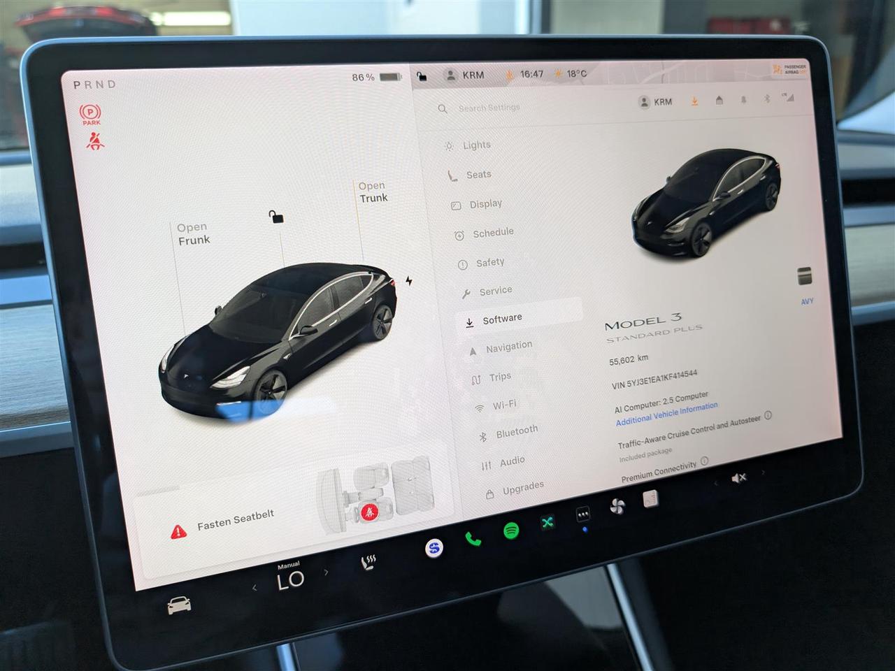 2019 Tesla Model 3 STANDARD RANGE PLUS Photo