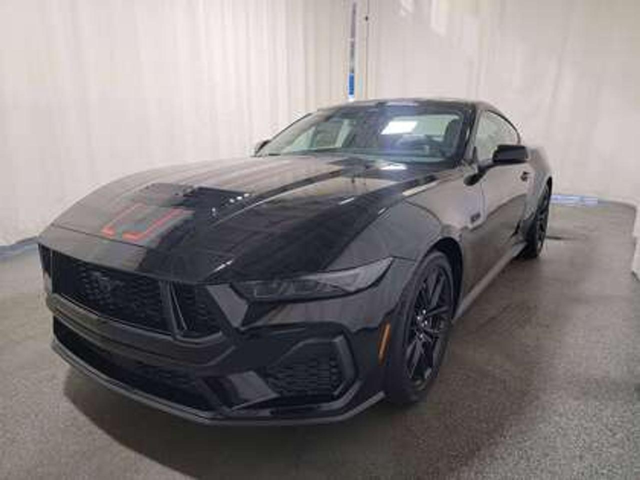 This new 2026 Ford Mustang GT Premium V8 looks eye-catching in the color Shadow Black. This fastback comes with the 5.0L V8 engine which connects you to the road with this 10-speed automatic transmission. This popular engine produces an incredible 486 horsepower and 418 lb.-ft of torque.  

Key Features:
Ford Co-Pilot 360 Technology 
Lane Keep Assist 
Heated Premium Trim Leather Seats
Heated Steering Wheel
Rear View Camera 
Adaptive Cruise Control
Rain Sensing Wipers 
Rear Parking Sensors 
SYNC 4W/ 9 Speaker Stereo System
Wireless Apple Car Play/Android Auto Connection 
Heated Seats
Ford Connectivity Package (1-year included)*
Active Anti-Theft System
13.2 LCD Touchscreen
Ambient Lighting w/ Mycolour
Pre- Collison Assist 
3.55 Limited-Slip Axle 
Dual-Zone Climate Control 
6-Way Power Drivers Seat & 4-Way Power Passenger Seat
GT Dual 3.5 Exhaust
Mustang Nite Pony Package
Engine Block Heater

This vehicle comes with the All-Weather Packageready to take on any season!
Snow, rain, mud, or sunshinethis vehicle is built for it all! The All-Weather Package adds extra protection where it matters most, with premium mud flaps to shield your paint from road debris, all-weather floor mats to protect your interior from lifes messes, and Xpel paint protection to help guard against those infuriating rock chips. Drive with confidence, knowing your investment is protected from Regina's elements.
 
Bennett Dunlop Ford, proudly serving Regina for over 40 years, is conveniently located at 770 Broad Street. With over 3,500 Google reviews, our reputation reflects our commitment to providing a fast, easy, and enjoyable vehicle-buying experience. We eliminate the hassle with no admin or documentation fees, transparent upfront pricing that lets you shop with total confidence. But were more than just a dealershipwere driven to make a difference by supporting local community initiatives and events that matter to you. Visit Bennett Dunlop Ford today and experience why were Reginas trusted choice for quality vehicles, exceptional service, and a genuine commitment to driving change in our community!
