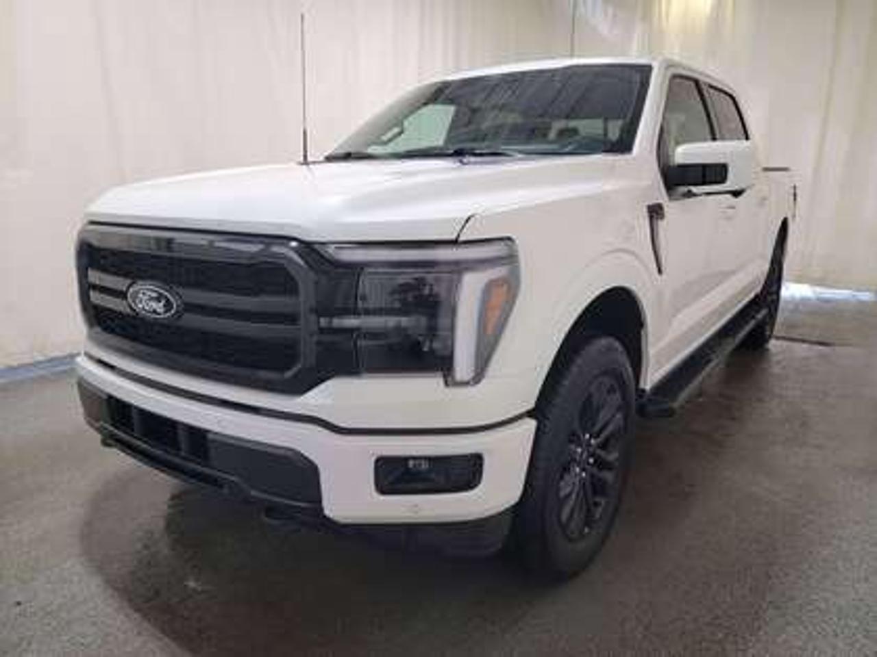The all-new 2026 Ford F-150 Lariat 502A looks absolutely stunning in Star White Metallic. This pickup comes with the 3.5L EcoBoost engine. This remarkable engine not only produces 400 horsepower and 500 ft-lbs of torque, but by leveraging this advanced technology and a 10-speed automatic transmission, this truck is rated to get 12.3L/100km (23 miles per gallon) combined highway/city fuel economy. 

Key Features:
Ford Co-Pilot360 Assist 2.0
Adaptive Cruise Control
360-Degreee Camera
Lane Centering Assist
Evasive Steering Assist
Front Parking Sensors
14 Speaker B&O Sound System
Connected Navigation
Remote Start System
Universal Garage Door Opener
Heated Steering Wheel
Memory Driver Seat
Heated And Ventilated Front Seats
Heated Rear Seats
Heads Up Display
Lariat Black Appearance Package
Engine Block Heater
Twin Panel Moonroof
Tow/Haul Package
FX4 Off road Package
Bed Utility Package

This vehicle comes with the All-Weather Packageready to take on any season!
Snow, rain, mud, or sunshinethis vehicle is built for it all! The All-Weather Package adds extra protection where it matters most, with premium mud flaps to shield your paint from road debris, all-weather floor mats to protect your interior from lifes messes, and Xpel paint protection to help guard against those infuriating rock chips. Drive with confidence, knowing your investment is protected from Regina's elements.

Bennett Dunlop Ford, proudly serving Regina for over 40 years, is conveniently located at 770 Broad Street. With over 3,500 Google reviews, our reputation reflects our commitment to providing a fast, easy, and enjoyable vehicle-buying experience. We eliminate the hassle with no admin or documentation fees, transparent upfront pricing that lets you shop with total confidence. But were more than just a dealershipwere driven to make a difference by supporting local community initiatives and events that matter to you. Visit Bennett Dunlop Ford today and experience why were Reginas trusted choice for quality vehicles, exceptional service, and a genuine commitment to driving change in our community!