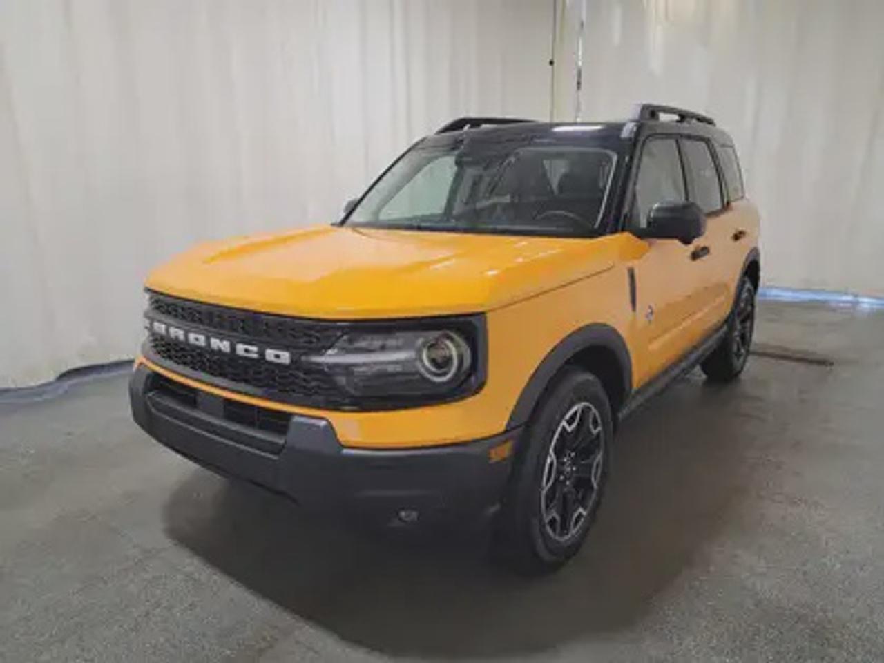 This all-new 2026 Ford Bronco Sport Outer Banks 300A shines in Orange Fury Metallic Tinted Clearcoat. This 5-passenger compact SUV is powered by the 1.5L EcoBoost® engine, delivering 181 horsepower and 190 lb-ft of torque. With an 8-speed automatic transmission and Auto Start-Stop Technology, it offers a smooth yet efficient drive, ideal for city commutes or highway adventures.

Key Features:
Premium-Trimmed Sport Heated Front Seats
Premium-Wrapped Heated Steering Wheel
Rear Parking Sensors
Memory Drivers Seat 
6-Way Power Passenger Seat
Push-Button Start
SYNC® 4 with a 13.2-inch Center Display, Wireless Apple CarPlay® and Android Auto
18 Machined-Face Ebony Black-Painted Aluminum Wheels
Dual-Zone Temperature Control
Terrain Management System Electronic Automatic  with 5 G.O.A.T. Modes (Normal, ECO, Sport, Slippery, Off-Road)
LED Headlights, Fog Lights, and Signature Lights
FordPass® Connect with Remote Start
Power Moonroof
Outer Banks Tech Package

This vehicle comes with the All-Weather Packageready to take on any season!
Snow, rain, mud, or sunshinethis vehicle is built for it all! The All-Weather Package adds extra protection where it matters most, with premium mud flaps to shield your paint from road debris, all-weather floor mats to protect your interior from lifes messes, and Xpel paint protection to help guard against those infuriating rock chips. Drive with confidence, knowing your investment is protected from Reginas elements.

Bennett Dunlop Ford, proudly serving Regina for over 40 years, is conveniently located at 770 Broad Street. With over 3,500 Google reviews, our reputation reflects our commitment to providing a fast, easy, and enjoyable vehicle-buying experience. We eliminate the hassle with no admin or documentation fees, transparent upfront pricing that lets you shop with total confidence. But were more than just a dealershipwere driven to make a difference by supporting local community initiatives and events that matter to you. Visit Bennett Dunlop Ford today and experience why were Reginas trusted choice for quality vehicles, exceptional service, and a genuine commitment to driving change in our community!