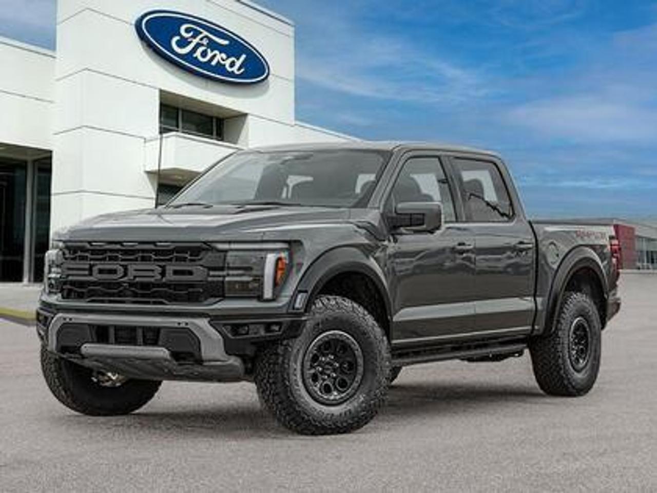 The all-new 2026 Ford F-150 Raptor 802A 37 Performance Package looks fierce and head turning in Carbonized Grey Metallic. This pickup comes with the 3.5L EcoBoost High Output Engine. This remarkable engine not only produces 450 horsepower and 510 ft-lbs of torque, but by leveraging this advanced technology and a 10-speed automatic transmission, this truck is rated to get 15.0L/100km (19 miles per gallon) combined highway/city fuel economy. 

Key Features:
Raptor 37 Unique 17 Cast Aluminum Beadlock Capable Wheels
Carbon Fibre Interior Appliques
Dual Exhaust System w/Dual Tailpipes Under the Rear Bumper
Ford Co-Pilot360 Assist 2.0
Mobile Office Package
Flare Front Fenders w/Air Extractors
Adaptive Cruise Control
360-Degreee Camera
Lane Centering Assist
Evasive Steering Assist
Front Parking Sensors
14 Speaker B&O Sound System
Connected Navigation
Remote Start System
Universal Garage Door Opener
Heated Steering Wheel
Memory Driver Seat
Heated And Ventilated Front Seats
Heated Rear Seats
Engine Block Heater
Twin Panel Moonroof

This vehicle comes with the All-Weather Packageready to take on any season!
Snow, rain, mud, or sunshinethis vehicle is built for it all! The All-Weather Package adds extra protection where it matters most, with premium mud flaps to shield your paint from road debris, all-weather floor mats to protect your interior from lifes messes, and Xpel paint protection to help guard against those infuriating rock chips. Drive with confidence, knowing your investment is protected from Regina's elements.

Bennett Dunlop Ford, proudly serving Regina for over 40 years, is conveniently located at 770 Broad Street. With over 3,500 Google reviews, our reputation reflects our commitment to providing a fast, easy, and enjoyable vehicle-buying experience. We eliminate the hassle with no admin or documentation fees, transparent upfront pricing that lets you shop with total confidence. But were more than just a dealershipwere driven to make a difference by supporting local community initiatives and events that matter to you. Visit Bennett Dunlop Ford today and experience why were Reginas trusted choice for quality vehicles, exceptional service, and a genuine commitment to driving change in our community!
