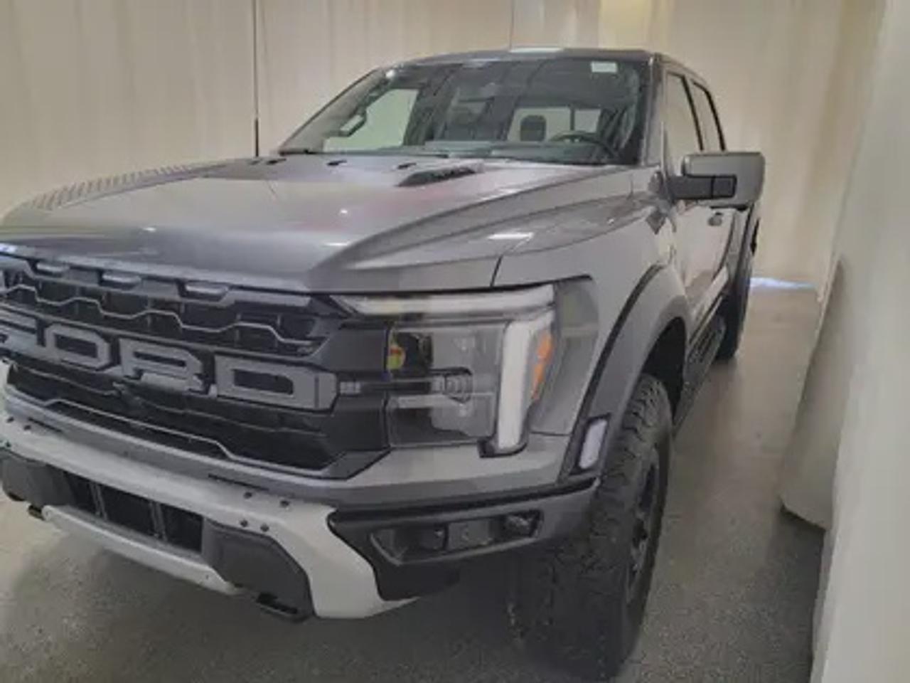 The all-new 2026 Ford F-150 Raptor 802A 37 Performance Package looks fierce and head turning in Carbonized Grey Metallic. This pickup comes with the 3.5L EcoBoost High Output Engine. This remarkable engine not only produces 450 horsepower and 510 ft-lbs of torque, but by leveraging this advanced technology and a 10-speed automatic transmission, this truck is rated to get 15.0L/100km (19 miles per gallon) combined highway/city fuel economy. 

Key Features:
Raptor 37 Unique 17 Cast Aluminum Beadlock Capable Wheels
Carbon Fibre Interior Appliques
Dual Exhaust System w/Dual Tailpipes Under the Rear Bumper
Ford Co-Pilot360 Assist 2.0
Mobile Office Package
Flare Front Fenders w/Air Extractors
Adaptive Cruise Control
360-Degreee Camera
Lane Centering Assist
Evasive Steering Assist
Front Parking Sensors
14 Speaker B&O Sound System
Connected Navigation
Remote Start System
Universal Garage Door Opener
Heated Steering Wheel
Memory Driver Seat
Heated And Ventilated Front Seats
Heated Rear Seats
Engine Block Heater
Twin Panel Moonroof

This vehicle comes with the All-Weather Packageready to take on any season!
Snow, rain, mud, or sunshinethis vehicle is built for it all! The All-Weather Package adds extra protection where it matters most, with premium mud flaps to shield your paint from road debris, all-weather floor mats to protect your interior from lifes messes, and Xpel paint protection to help guard against those infuriating rock chips. Drive with confidence, knowing your investment is protected from Reginas elements.

Bennett Dunlop Ford, proudly serving Regina for over 40 years, is conveniently located at 770 Broad Street. With over 3,500 Google reviews, our reputation reflects our commitment to providing a fast, easy, and enjoyable vehicle-buying experience. We eliminate the hassle with no admin or documentation fees, transparent upfront pricing that lets you shop with total confidence. But were more than just a dealershipwere driven to make a difference by supporting local community initiatives and events that matter to you. Visit Bennett Dunlop Ford today and experience why were Reginas trusted choice for quality vehicles, exceptional service, and a genuine commitment to driving change in our community!