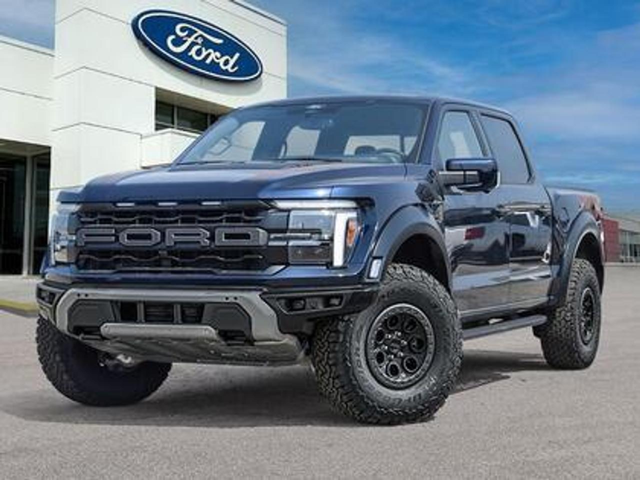 The all-new 2026 Ford F-150 Raptor 802A 37 Performance Package looks fierce and head turning in Antimatter Blue Metallic. This pickup comes with the 3.5L EcoBoost High Output Engine. This remarkable engine not only produces 450 horsepower and 510 ft-lbs of torque, but by leveraging this advanced technology and a 10-speed automatic transmission, this truck is rated to get 15.0L/100km (19 miles per gallon) combined highway/city fuel economy. 

Key Features:
Raptor 37 Unique 17 Cast Aluminum Beadlock Capable Wheels
Carbon Fibre Interior Appliques
Dual Exhaust System w/Dual Tailpipes Under the Rear Bumper
Ford Co-Pilot360 Assist 2.0
Mobile Office Package
Flare Front Fenders w/Air Extractors
Adaptive Cruise Control
360-Degreee Camera
Lane Centering Assist
Evasive Steering Assist
Front Parking Sensors
14 Speaker B&O Sound System
Connected Navigation
Remote Start System
Universal Garage Door Opener
Heated Steering Wheel
Memory Driver Seat
Heated And Ventilated Front Seats
Heated Rear Seats
Engine Block Heater
Twin Panel Moonroof

This vehicle comes with the All-Weather Packageready to take on any season!
Snow, rain, mud, or sunshinethis vehicle is built for it all! The All-Weather Package adds extra protection where it matters most, with premium mud flaps to shield your paint from road debris, all-weather floor mats to protect your interior from lifes messes, and Xpel paint protection to help guard against those infuriating rock chips. Drive with confidence, knowing your investment is protected from Regina's elements.

Bennett Dunlop Ford, proudly serving Regina for over 40 years, is conveniently located at 770 Broad Street. With over 3,500 Google reviews, our reputation reflects our commitment to providing a fast, easy, and enjoyable vehicle-buying experience. We eliminate the hassle with no admin or documentation fees, transparent upfront pricing that lets you shop with total confidence. But were more than just a dealershipwere driven to make a difference by supporting local community initiatives and events that matter to you. Visit Bennett Dunlop Ford today and experience why were Reginas trusted choice for quality vehicles, exceptional service, and a genuine commitment to driving change in our community!