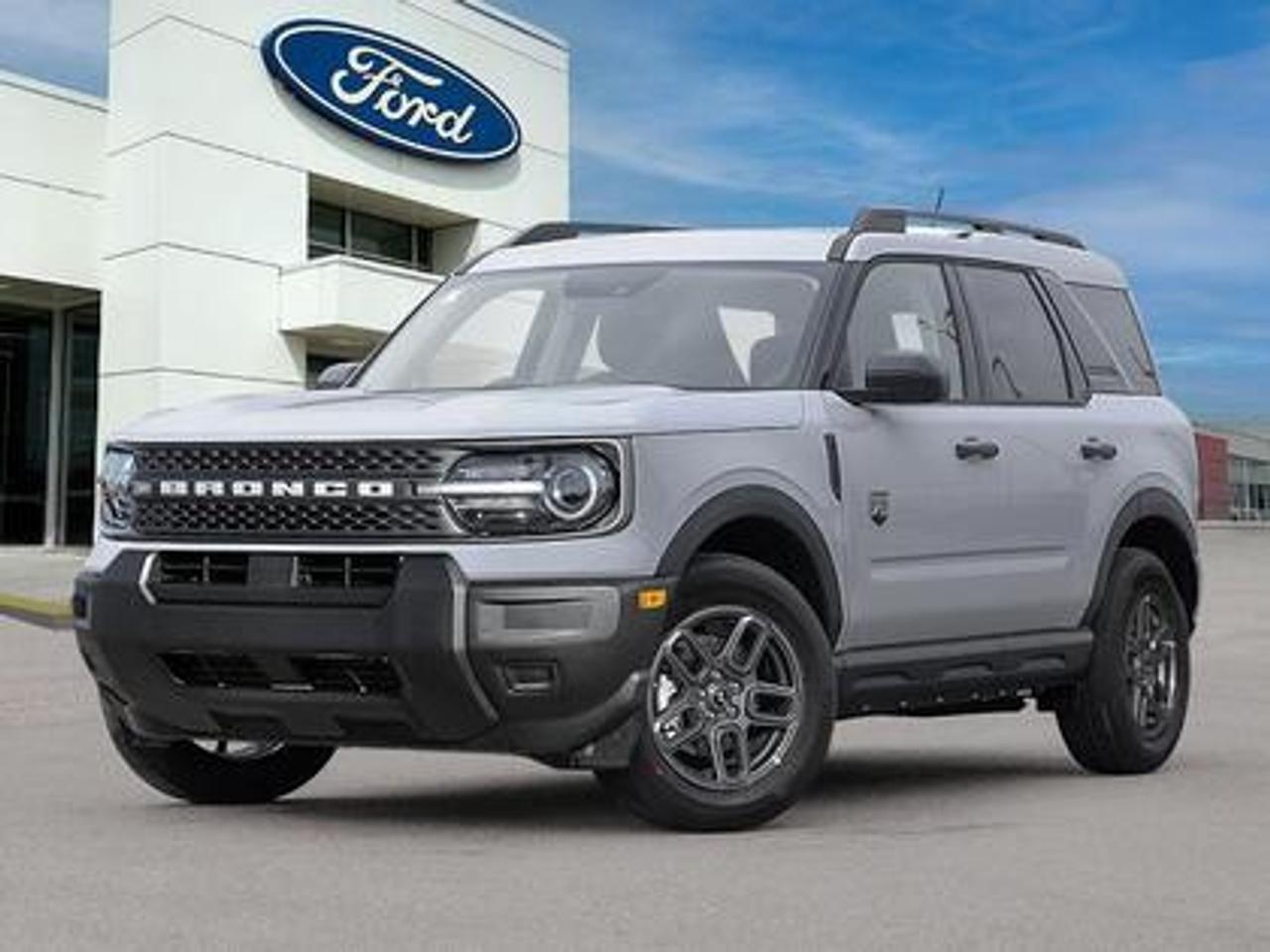 This rugged and refined 2026 Ford Bronco Sport Big Bend 200A stands out in Space White Metallic. Built to tackle adventure and city streets alike, this 5-passenger SUV is powered by a 1.5L EcoBoost® engine, delivering 181 horsepower and 190 lb-ft of torque. Coupled with an 8-speed automatic transmission, the Bronco Sport offers impressive fuel efficiency and performance to match your lifestyle.

Key Features Include:
Heated Front Seats
13.2 Center Display
8-Way Power Drivers Seat
SYNC® 4 with a 13.2 Color Touchscreen
Ford Co-Pilot360 Assist+ featuring Adaptive Cruise Control with Stop & Go
Terrain Management System with 5 G.O.A.T. Modes
LED Headlamps, Fog Lamps, and Signature Lighting
17 Carbonized Grey-Painted High Gloss Aluminum Wheels
Wireless Apple CarPlay® and Android Auto Compatibility
Privacy Glass
Intelligent Access with Push-Button Start

This vehicle comes with the All-Weather Packageready to take on any season!
Snow, rain, mud, or sunshinethis vehicle is built for it all! The All-Weather Package adds extra protection where it matters most, with premium mud flaps to shield your paint from road debris, all-weather floor mats to protect your interior from lifes messes, and Xpel paint protection to help guard against those infuriating rock chips. Drive with confidence, knowing your investment is protected from Regina's elements.
 
Bennett Dunlop Ford, proudly serving Regina for over 40 years, is conveniently located at 770 Broad Street. With over 3,500 Google reviews, our reputation reflects our commitment to providing a fast, easy, and enjoyable vehicle-buying experience. We eliminate the hassle with no admin or documentation fees, transparent upfront pricing that lets you shop with total confidence. But were more than just a dealershipwere driven to make a difference by supporting local community initiatives and events that matter to you. Visit Bennett Dunlop Ford today and experience why were Reginas trusted choice for quality vehicles, exceptional service, and a genuine commitment to driving change in our community!
