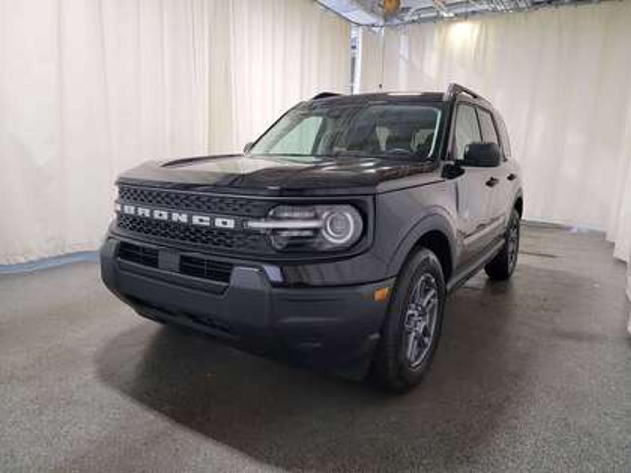 This rugged and refined 2026 Ford Bronco Sport Big Bend 200A stands out in Shadow Black. Built to tackle adventure and city streets alike, this 5-passenger SUV is powered by a 1.5L EcoBoost® engine, delivering 181 horsepower and 190 lb-ft of torque. Coupled with an 8-speed automatic transmission, the Bronco Sport offers impressive fuel efficiency and performance to match your lifestyle.
  
Key Features Include:
Heated Front Seats
13.2 Center Display
8-Way Power Drivers Seat
SYNC® 4 with a 13.2 Color Touchscreen
Ford Co-Pilot360 Assist+ featuring Adaptive Cruise Control with Stop & Go
Terrain Management System with 5 G.O.A.T. Modes
LED Headlamps, Fog Lamps, and Signature Lighting
17 Carbonized Grey-Painted High Gloss Aluminum Wheels
Wireless Apple CarPlay® and Android Auto Compatibility
Privacy Glass
Intelligent Access with Push-Button Start

This vehicle comes with the All-Weather Packageready to take on any season!
Snow, rain, mud, or sunshinethis vehicle is built for it all! The All-Weather Package adds extra protection where it matters most, with premium mud flaps to shield your paint from road debris, all-weather floor mats to protect your interior from lifes messes, and Xpel paint protection to help guard against those infuriating rock chips. Drive with confidence, knowing your investment is protected from Regina's elements.

Bennett Dunlop Ford, proudly serving Regina for over 40 years, is conveniently located at 770 Broad Street. With over 3,500 Google reviews, our reputation reflects our commitment to providing a fast, easy, and enjoyable vehicle-buying experience. We eliminate the hassle with no admin or documentation fees, transparent upfront pricing that lets you shop with total confidence. But were more than just a dealershipwere driven to make a difference by supporting local community initiatives and events that matter to you. Visit Bennett Dunlop Ford today and experience why were Reginas trusted choice for quality vehicles, exceptional service, and a genuine commitment to driving change in our community!
