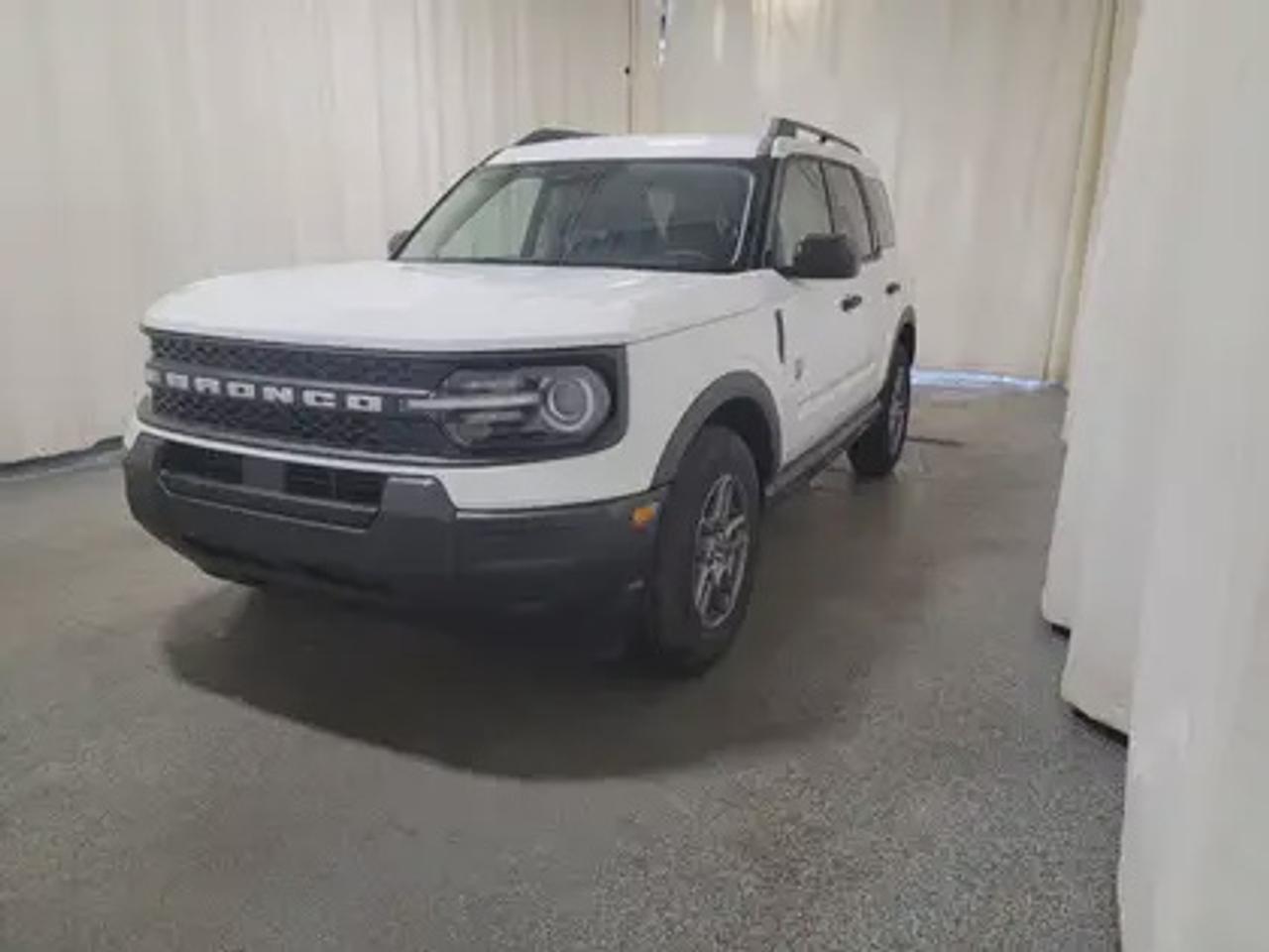 This rugged and refined 2026 Ford Bronco Sport Big Bend 200A stands out in Oxford White. Built to tackle adventure and city streets alike, this 5-passenger SUV is powered by a 1.5L EcoBoost® engine, delivering 181 horsepower and 190 lb-ft of torque. Coupled with an 8-speed automatic transmission, the Bronco Sport offers impressive fuel efficiency and performance to match your lifestyle.

Key Features Include:
Heated Front Seats
13.2 Center Display
8-Way Power Drivers Seat
SYNC® 4 with a 13.2 Color Touchscreen
Ford Co-Pilot360 Assist+ featuring Adaptive Cruise Control with Stop & Go
Terrain Management System with 5 G.O.A.T. Modes
LED Headlamps, Fog Lamps, and Signature Lighting
17 Carbonized Grey-Painted High Gloss Aluminum Wheels
Wireless Apple CarPlay® and Android Auto Compatibility
Privacy Glass
Intelligent Access with Push-Button Start

This vehicle comes with the All-Weather Packageready to take on any season!
Snow, rain, mud, or sunshinethis vehicle is built for it all! The All-Weather Package adds extra protection where it matters most, with premium mud flaps to shield your paint from road debris, all-weather floor mats to protect your interior from lifes messes, and Xpel paint protection to help guard against those infuriating rock chips. Drive with confidence, knowing your investment is protected from Reginas elements.

Bennett Dunlop Ford, proudly serving Regina for over 40 years, is conveniently located at 770 Broad Street. With over 3,500 Google reviews, our reputation reflects our commitment to providing a fast, easy, and enjoyable vehicle-buying experience. We eliminate the hassle with no admin or documentation fees, transparent upfront pricing that lets you shop with total confidence. But were more than just a dealershipwere driven to make a difference by supporting local community initiatives and events that matter to you. Visit Bennett Dunlop Ford today and experience why were Reginas trusted choice for quality vehicles, exceptional service, and a genuine commitment to driving change in our community!