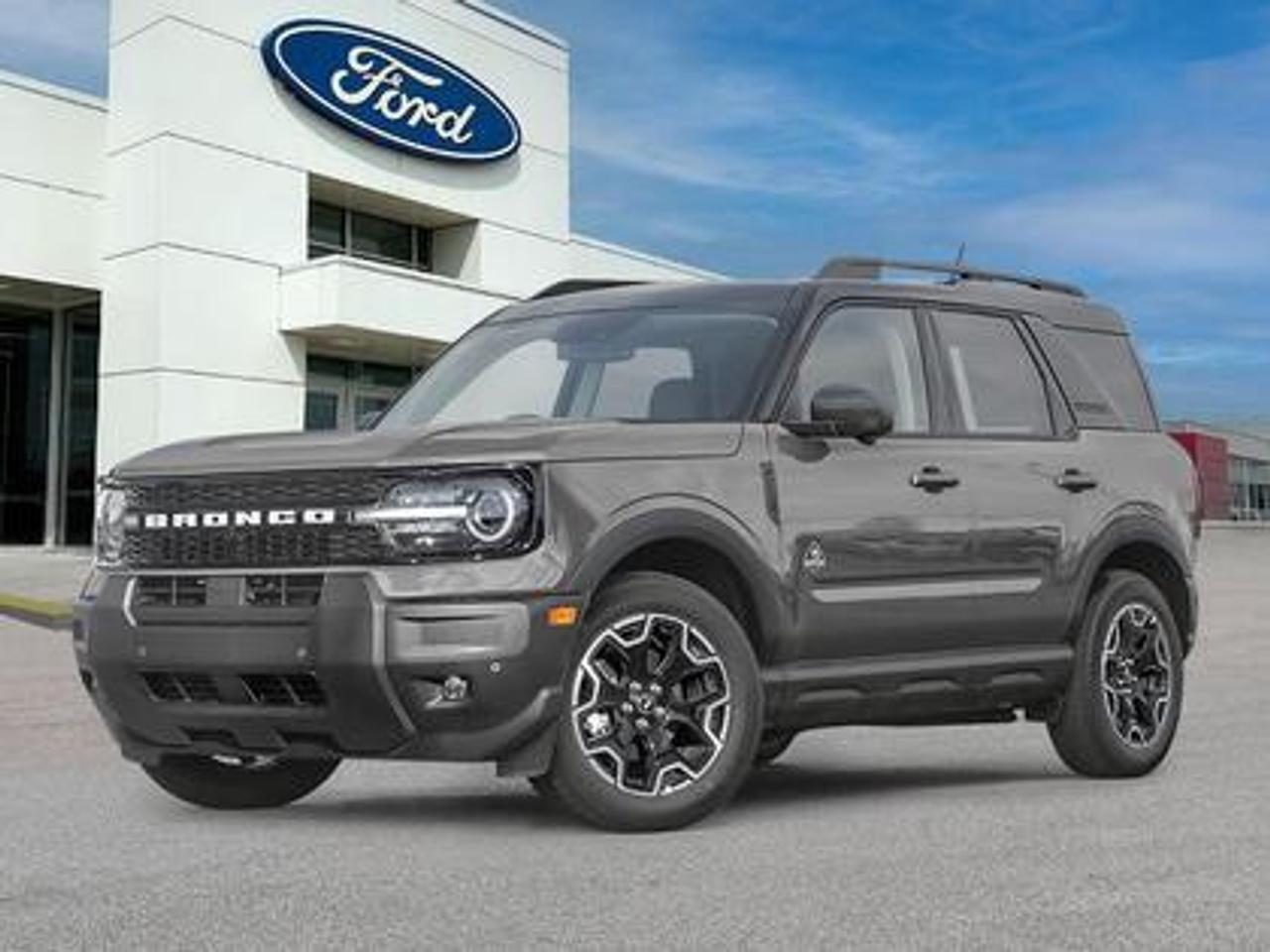 This all-new 2026 Ford Bronco Sport Outer Banks 300A shines in Carbonized Grey. This 5-passenger compact SUV is powered by the 1.5L EcoBoost® engine, delivering 181 horsepower and 190 lb-ft of torque. With an 8-speed automatic transmission and Auto Start-Stop Technology, it offers a smooth yet efficient drive, ideal for city commutes or highway adventures.

Key Features:
Premium-Trimmed Sport Heated Front Seats
Premium-Wrapped Heated Steering Wheel
Rear Parking Sensors
Memory Drivers Seat 
6-Way Power Passenger Seat
Push-Button Start
SYNC® 4 with a 13.2-inch Center Display, Wireless Apple CarPlay® and Android Auto
18 Machined-Face Ebony Black-Painted Aluminum Wheels
Dual-Zone Temperature Control
Terrain Management System Electronic Automatic  with 5 G.O.A.T. Modes (Normal, ECO, Sport, Slippery, Off-Road)
LED Headlights, Fog Lights, and Signature Lights
FordPass® Connect with Remote Start

This vehicle comes with the All-Weather Packageready to take on any season!
Snow, rain, mud, or sunshinethis vehicle is built for it all! The All-Weather Package adds extra protection where it matters most, with premium mud flaps to shield your paint from road debris, all-weather floor mats to protect your interior from lifes messes, and Xpel paint protection to help guard against those infuriating rock chips. Drive with confidence, knowing your investment is protected from Regina's elements.

Bennett Dunlop Ford, proudly serving Regina for over 40 years, is conveniently located at 770 Broad Street. With over 3,500 Google reviews, our reputation reflects our commitment to providing a fast, easy, and enjoyable vehicle-buying experience. We eliminate the hassle with no admin or documentation fees, transparent upfront pricing lets you shop with total confidence. But were more than just a dealershipwere driven to make a difference by supporting local community initiatives and events that matter to you. Visit Bennett Dunlop Ford today and experience why were Reginas trusted choice for quality vehicles, exceptional service, and a genuine commitment to driving change in our community!