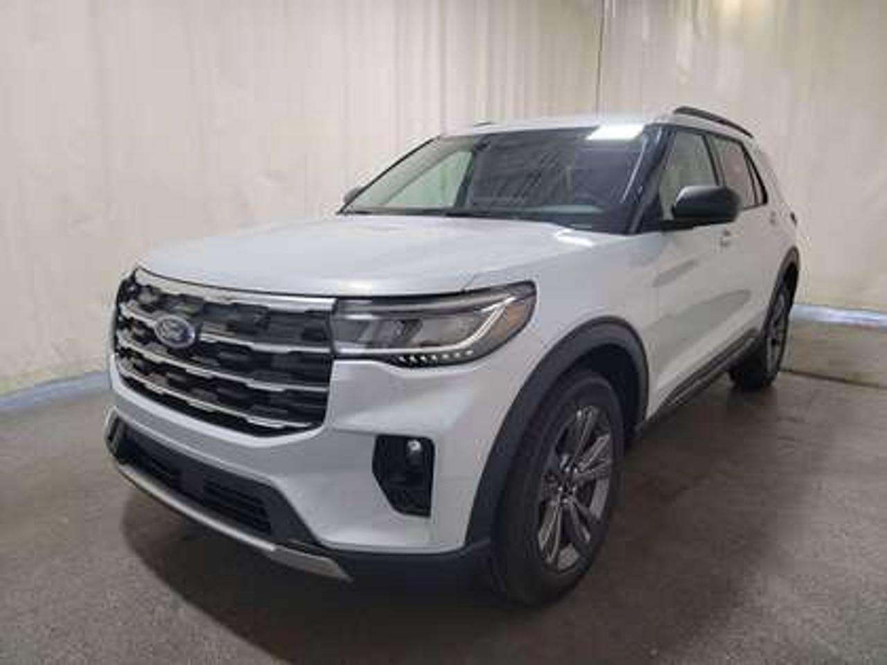This all-new 2026 Ford Explorer Active 200A shines brilliantly in Space White Metallic. This 6-Seat 4WD comes equipped with the 2.3L EcoBoost® I-4 engine, it produces an impressive 300 horsepower and 310 lb-ft of torque. Paired with a 10-speed automatic transmission, this SUV is rated to deliver a combined fuel economy of approximately 10.4L/100km (27 miles per gallon).
Key Features:

Terrain Management System
Ford Co-Pilot360 Assist+ 
Adaptive Cruise Control
Lane Centering Assist
SYNC® 4 W/13.2 LCD Touchscreen 
Wireless Apple CarPlay® and Android Auto
FordPass Connect 
Front Row Heated Seats 
10-Way Power Drivers Seat
Remote Start System
Class III Trailer Tow Package 
Ford Connectivity Package
Active Comfort Package
Engine Block Heater

This vehicle comes with the All-Weather Packageready to take on any season!
Snow, rain, mud, or sunshinethis vehicle is built for it all! The All-Weather Package adds extra protection where it matters most, with premium mud flaps to shield your paint from road debris, all-weather floor mats to protect your interior from lifes messes, and Xpel paint protection to help guard against those infuriating rock chips. Drive with confidence, knowing your investment is protected from Regina's elements.

Bennett Dunlop Ford, proudly serving Regina for over 40 years, is conveniently located at 770 Broad Street. With over 3,500 Google reviews, our reputation reflects our commitment to providing a fast, easy, and enjoyable vehicle-buying experience. We eliminate the hassle with no admin or documentation fees, transparent upfront pricing that lets you shop with total confidence. But were more than just a dealershipwere driven to make a difference by supporting local community initiatives and events that matter to you. Visit Bennett Dunlop Ford today and experience why were Reginas trusted choice for quality vehicles, exceptional service, and a genuine commitment to driving change in our community!