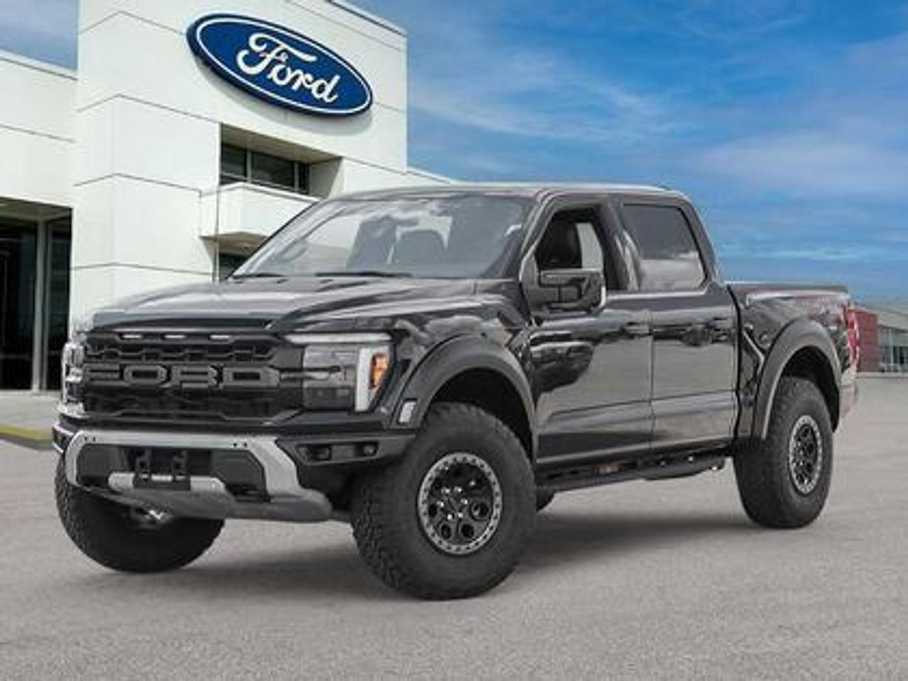 The all-new 2026 Ford F-150 Raptor 802A 37 Performance Package looks fierce and head turning in Agate Black. This pickup comes with the 3.5L EcoBoost High Output Engine. This remarkable engine not only produces 450 horsepower and 510 ft-lbs of torque, but by leveraging this advanced technology and a 10-speed automatic transmission, this truck is rated to get 15.0L/100km (19 miles per gallon) combined highway/city fuel economy. 

Key Features:
Raptor 37 Unique 17 Cast Aluminum Beadlock Capable Wheels
Carbon Fibre Interior Appliques
Dual Exhaust System w/Dual Tailpipes Under the Rear Bumper
Ford Co-Pilot360 Assist 2.0
Mobile Office Package
Flare Front Fenders w/Air Extractors
Adaptive Cruise Control
360-Degreee Camera
Lane Centering Assist
Evasive Steering Assist
Front Parking Sensors
14 Speaker B&O Sound System
Connected Navigation
Remote Start System
Universal Garage Door Opener
Heated Steering Wheel
Memory Driver Seat
Heated And Ventilated Front Seats
Heated Rear Seats
Engine Block Heater
Twin Panel Moonroof

This vehicle comes with the All-Weather Packageready to take on any season!
Snow, rain, mud, or sunshinethis vehicle is built for it all! The All-Weather Package adds extra protection where it matters most, with premium mud flaps to shield your paint from road debris, all-weather floor mats to protect your interior from lifes messes, and Xpel paint protection to help guard against those infuriating rock chips. Drive with confidence, knowing your investment is protected from Regina's elements.

Bennett Dunlop Ford, proudly serving Regina for over 40 years, is conveniently located at 770 Broad Street. With over 3,500 Google reviews, our reputation reflects our commitment to providing a fast, easy, and enjoyable vehicle-buying experience. We eliminate the hassle with no admin or documentation fees, transparent upfront pricing that lets you shop with total confidence. But were more than just a dealershipwere driven to make a difference by supporting local community initiatives and events that matter to you. Visit Bennett Dunlop Ford today and experience why were Reginas trusted choice for quality vehicles, exceptional service, and a genuine commitment to driving change in our community!