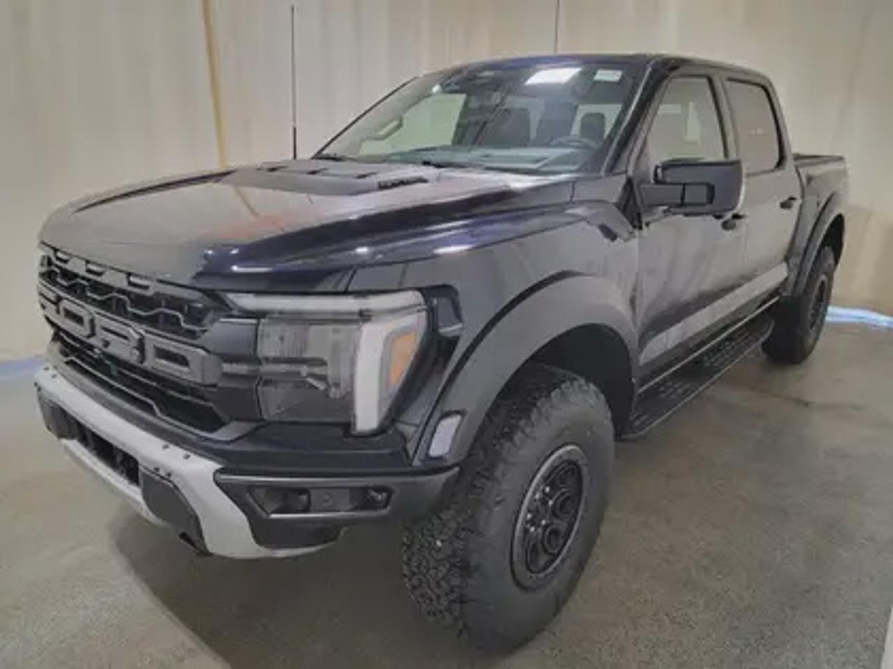 The all-new 2026 Ford F-150 Raptor 802A 37 Performance Package looks fierce and head turning in Antimatter Blue Metallic. This pickup comes with the 3.5L EcoBoost High Output Engine. This remarkable engine not only produces 450 horsepower and 510 ft-lbs of torque, but by leveraging this advanced technology and a 10-speed automatic transmission, this truck is rated to get 15.0L/100km (19 miles per gallon) combined highway/city fuel economy. 

Key Features:
Raptor 37 Unique 17 Cast Aluminum Beadlock Capable Wheels
Carbon Fibre Interior Appliques
Dual Exhaust System w/Dual Tailpipes Under the Rear Bumper
Ford Co-Pilot360 Assist 2.0
Mobile Office Package
Flare Front Fenders w/Air Extractors
Adaptive Cruise Control
360-Degreee Camera
Lane Centering Assist
Evasive Steering Assist
Front Parking Sensors
14 Speaker B&O Sound System
Connected Navigation
Remote Start System
Universal Garage Door Opener
Heated Steering Wheel
Memory Driver Seat
Heated And Ventilated Front Seats
Heated Rear Seats
Engine Block Heater
Twin Panel Moonroof

This vehicle comes with the All-Weather Packageready to take on any season!
Snow, rain, mud, or sunshinethis vehicle is built for it all! The All-Weather Package adds extra protection where it matters most, with premium mud flaps to shield your paint from road debris, all-weather floor mats to protect your interior from lifes messes, and Xpel paint protection to help guard against those infuriating rock chips. Drive with confidence, knowing your investment is protected from Reginas elements.

Bennett Dunlop Ford, proudly serving Regina for over 40 years, is conveniently located at 770 Broad Street. With over 3,500 Google reviews, our reputation reflects our commitment to providing a fast, easy, and enjoyable vehicle-buying experience. We eliminate the hassle with no admin or documentation fees, transparent upfront pricing that lets you shop with total confidence. But were more than just a dealershipwere driven to make a difference by supporting local community initiatives and events that matter to you. Visit Bennett Dunlop Ford today and experience why were Reginas trusted choice for quality vehicles, exceptional service, and a genuine commitment to driving change in our community!