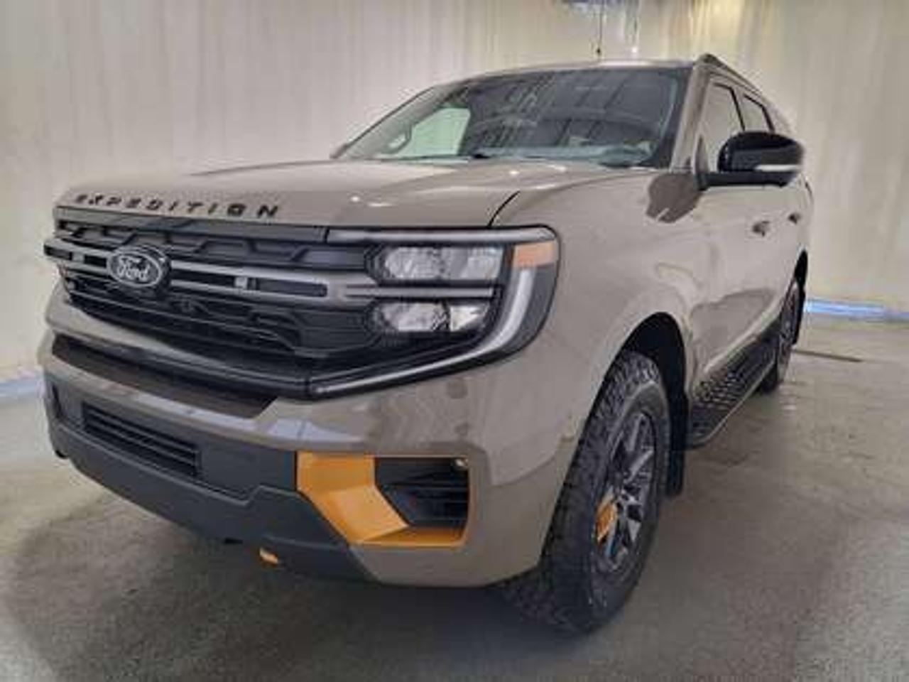 The 2026 Ford Expedition Tremor 501A 4WD shines in Agate Black, this premium SUV is powered by a robust 3.5L EcoBoost High Output engine paired with a 10-speed automatic transmission. With 440 horsepower and 510 lb-ft of torque, it delivers dynamic performance, giving a highway/city fuel economy of 13.3L/100km (21 Miles per gallon).

Key Features:
Ford Co-Pilot360® Active 2.0
Heated Front Seats & Rear Seats
Selectable Drive Modes
Modified Higher Ride Suspension
Running Boards
Heavy-Duty Trailer Tow
18 x 8.5 Dark Carbonized Grey Painted Aluminum
Leather Trimmed with Perforated Seat Inserts
B&O® Sound System by Bang & Olufsen
360-Degree Zone Lighting
Power Panoramic Vista Roof® with Power Shade
Front Row 10-way Power Driver & 8-way Power Passenger
Rain Sensing Wipers 
Pro Power Onboard  400 W
LED Taillamps
Power Liftgate
Memory Driver Seat
Engine Block Heater

This vehicle comes with the All-Weather Packageready to take on any season!
Snow, rain, mud, or sunshinethis vehicle is built for it all! The All-Weather Package adds extra protection where it matters most, with premium mud flaps to shield your paint from road debris, all-weather floor mats to protect your interior from lifes messes, and Xpel paint protection to help guard against those infuriating rock chips. Drive with confidence, knowing your investment is protected from Regina's elements.
 
Bennett Dunlop Ford, proudly serving Regina for over 40 years, is conveniently located at 770 Broad Street. With over 3,500 Google reviews, our reputation reflects our commitment to providing a fast, easy, and enjoyable vehicle-buying experience. We eliminate the hassle with no admin or documentation fees, transparent upfront pricing that lets you shop with total confidence. But were more than just a dealershipwere driven to make a difference by supporting local community initiatives and events that matter to you. Visit Bennett Dunlop Ford today and experience why were Reginas trusted choice for quality vehicles, exceptional service, and a genuine commitment to driving change in our community!