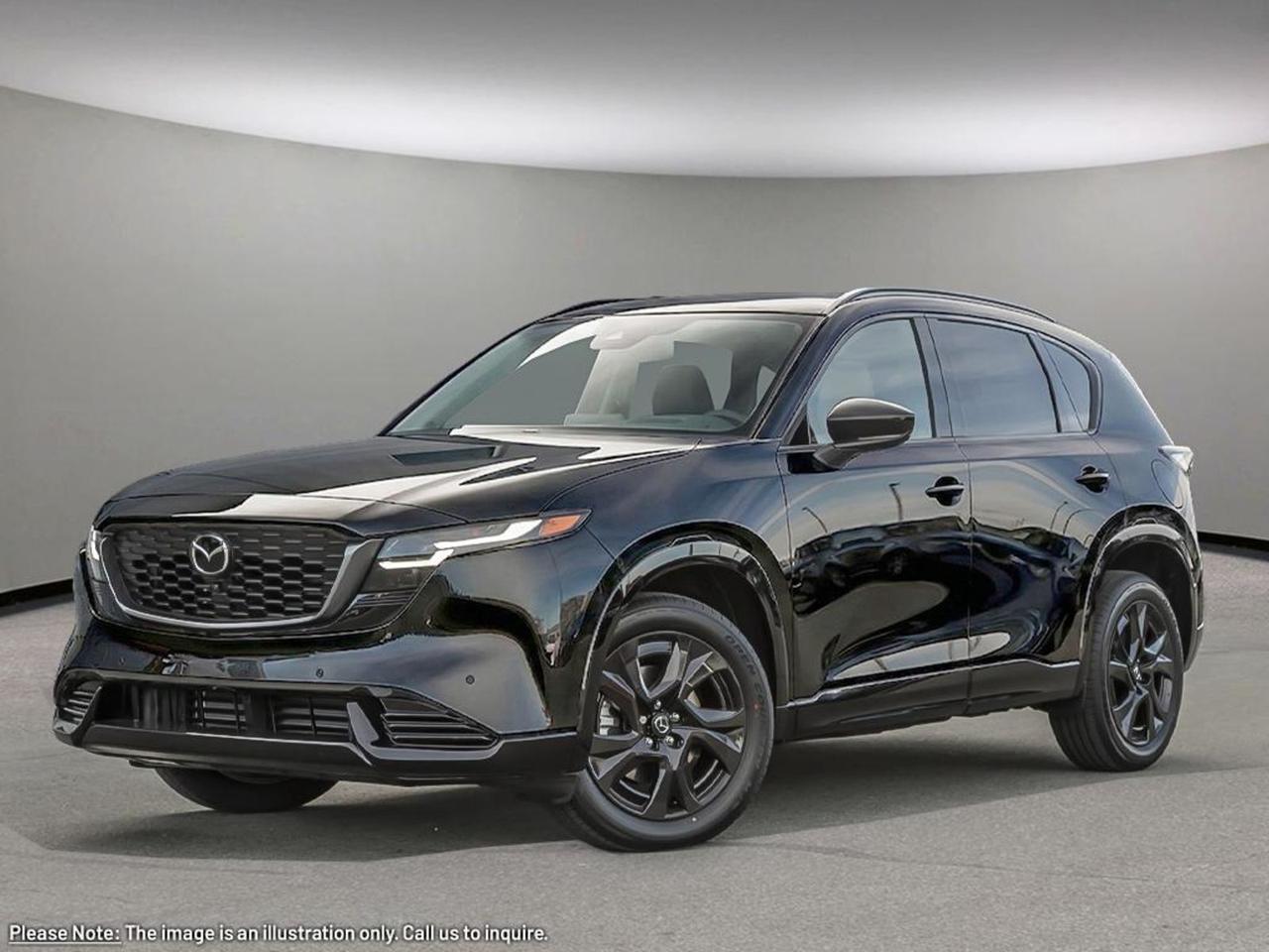 Introducing the all-new 2026 Mazda CX-5 GT AWD in sleek Black  where sophistication meets performance. Powered by a responsive 2.5L SKYACTIV-G engine paired with a smooth 6-speed automatic transmission and advanced full-time AWD, this SUV drives with confidence on any road.Step inside to luxurious heated and ventilated leather front seats, a spacious cabin with premium Bose sound, and the intuitive 12.9 full-color touchscreen that puts navigation and connectivity at your fingertips. Advanced safety features like lane departure prevention, active blind spot system, and forward collision mitigation keep you protected every mile.With its bold black metallic 19 alloy wheels, LED lighting, and modern styling accents, the CX-5 GT AWD blends eye-catching design with everyday practicality  all wrapped in Mazdas signature driving dynamics.Experience comfort, technology, and safety harmonized for your lifestyle. Visit Go Mazda today and drive the 2026 CX-5 GT AWD  where every journey feels exceptional.Go Mazda is an AMVIC licensed business