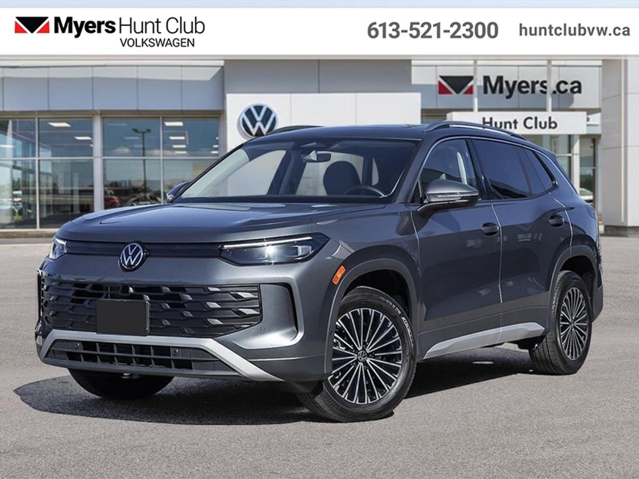 <b>Power Liftgate,  Wireless Charging,  Heated Seats,  Heated Steering Wheel,  Adaptive Cruise Control!</b><br> <br> The 2026 Volkswagen Tiguan stands out with its confident stance, sculpted exterior and refined character that elevate every drive.<br> <br>From the outside, the 2026 Volkswagen Tiguan makes a bold impression with its upright proportions, sharp body lines and modern lighting elements that reflect Volkswagens evolving design language. Inside, the cabin highlights quality materials, intuitive connectivity and seating designed to comfortably accommodate passengers and gear. With its refined look, intelligent features and Volkswagens reputation for engineering, the Tiguan delivers a well-balanced and engaging compact SUV experience.<br> <br>This Platinum Grey Metallic SUV has an Automatic transmission and is powered by a 201HP 2.0L 4 Cylinder Engine. <br> <br> Our Tiguans trim level is Comfortline. Standard features include heated front seats with a heated steering wheel, a power liftgate for rear cargo access, adaptive cruise control, remote engine start, wireless device charging, and a 12.9-inch infotainment screen with wireless Apple CarPlay and Android Auto. Safety features also include lane keep assist with lane departure warning, collision mitigation, blind spot alert, and front and rear parking sensors. This vehicle has been upgraded with the following features: Power Liftgate, Wireless Charging, Heated Seats, Heated Steering Wheel, Adaptive Cruise Control, Remote Start, Lane Keep Assist.<br><br> <br>To apply right now for financing use this link: <a href=https://www.huntclubvw.ca/financing-request/ target=_blank>https://www.huntclubvw.ca/financing-request/</a><br> <br/>Incentives expire 2026-07-31. See dealer for details. <br><br>At Myers Hunt Club Volkswagen, our focus is customers like you. Our dedicated service, parts, and sales team are here to make your automotive experience a special one. We are very proud of our achievements and awards over the last 25 years and are committed to providing the same great service to our present and future customers. If youre looking for a vehicle, Myers Hunt Club Volkswagen is your destination for new, used, and certified pre-owned Volkswagen vehicles as well as other makes and models. Whatever your needs, we can help you here at Myers Hunt Club Volkswagen. </br><br> Come by and check out our fleet of 40+ used cars and trucks and 170+ new cars and trucks for sale in Gloucester.  o~o