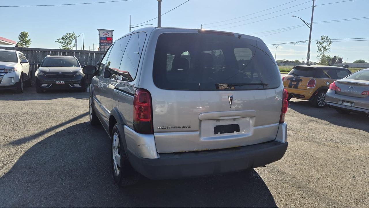 2009 Pontiac Montana REG WB, ONLY 139KMS, NEEDS FLOOR REPAIR, AS IS Photo