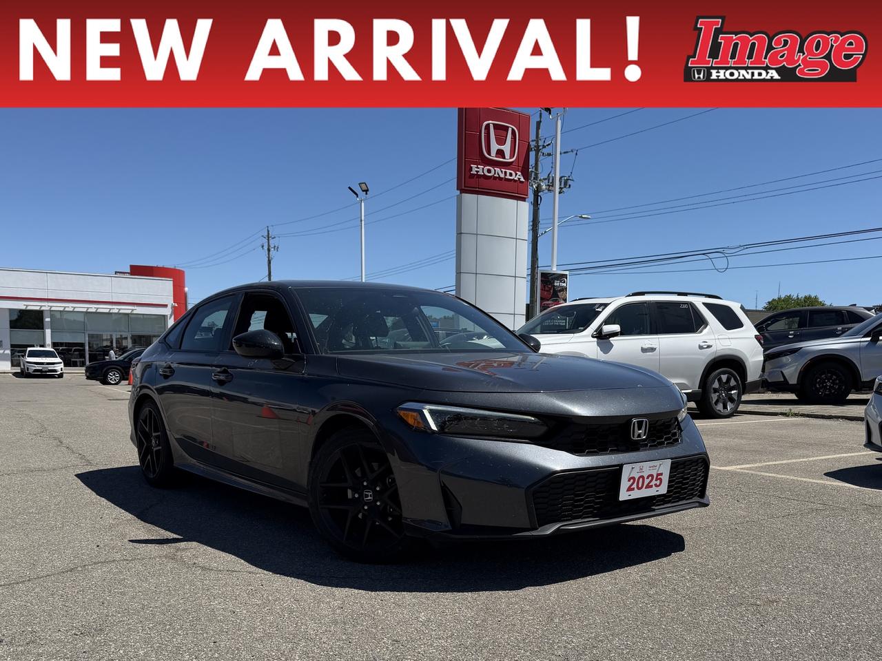 2025 Honda Civic Sedan Sport CVT   NO CLAIMS   SUNROOF   APPLE CARPLAY Photo