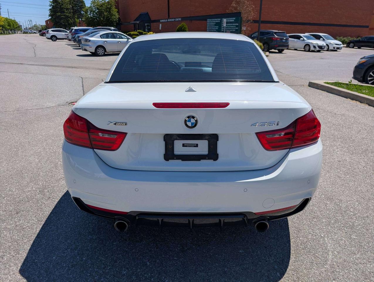 2016 BMW 4 Series xDrive Convertible M Sport Red Leather Interior Photo4