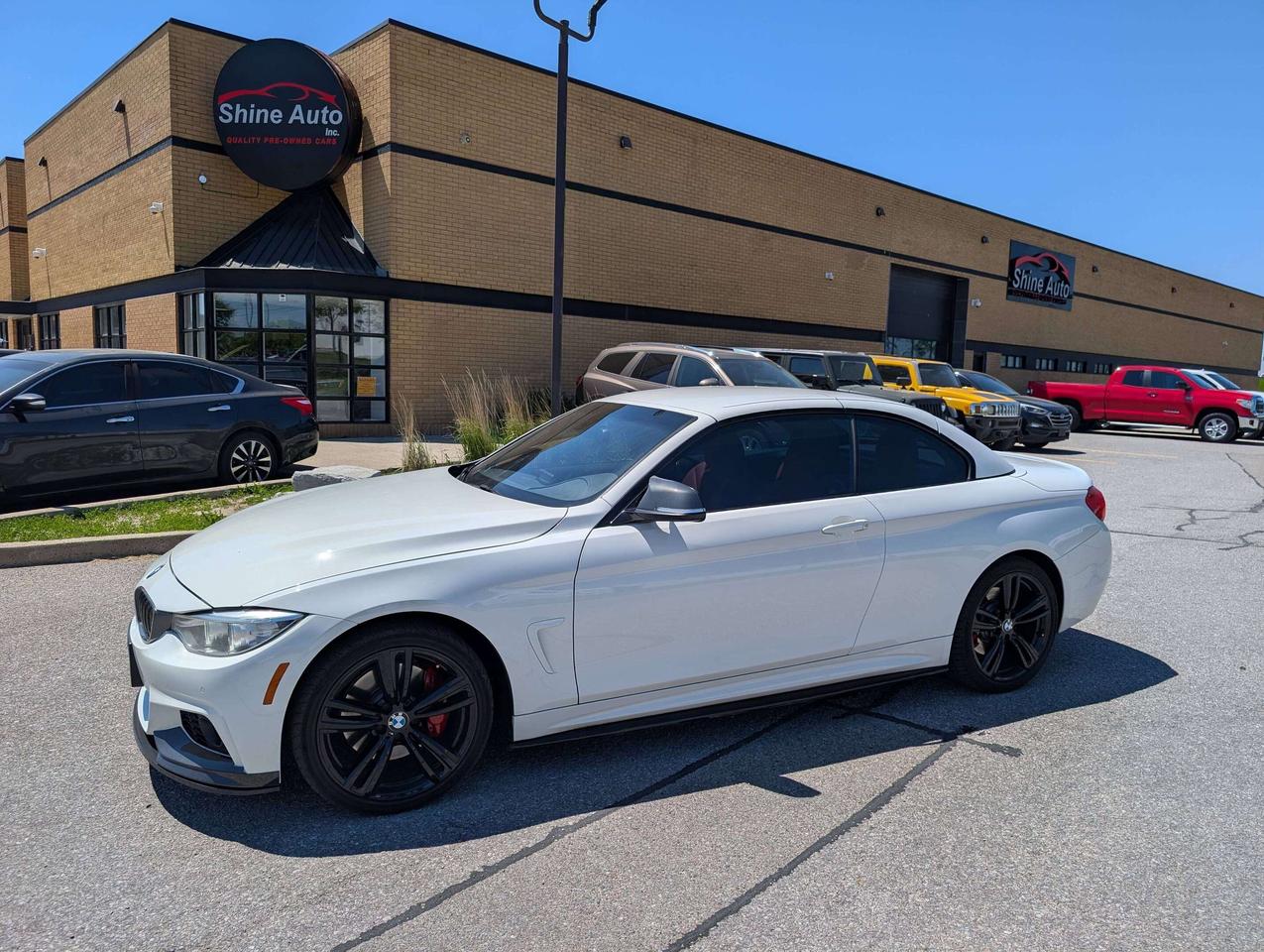 2016 BMW 4 Series xDrive Convertible M Sport Red Leather Interior Photo0