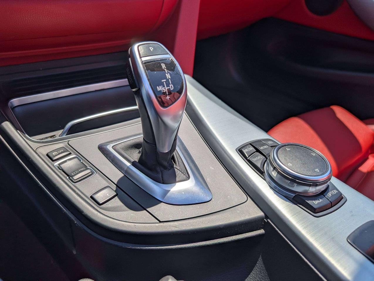 2016 BMW 4 Series xDrive Convertible M Sport Red Leather Interior Photo