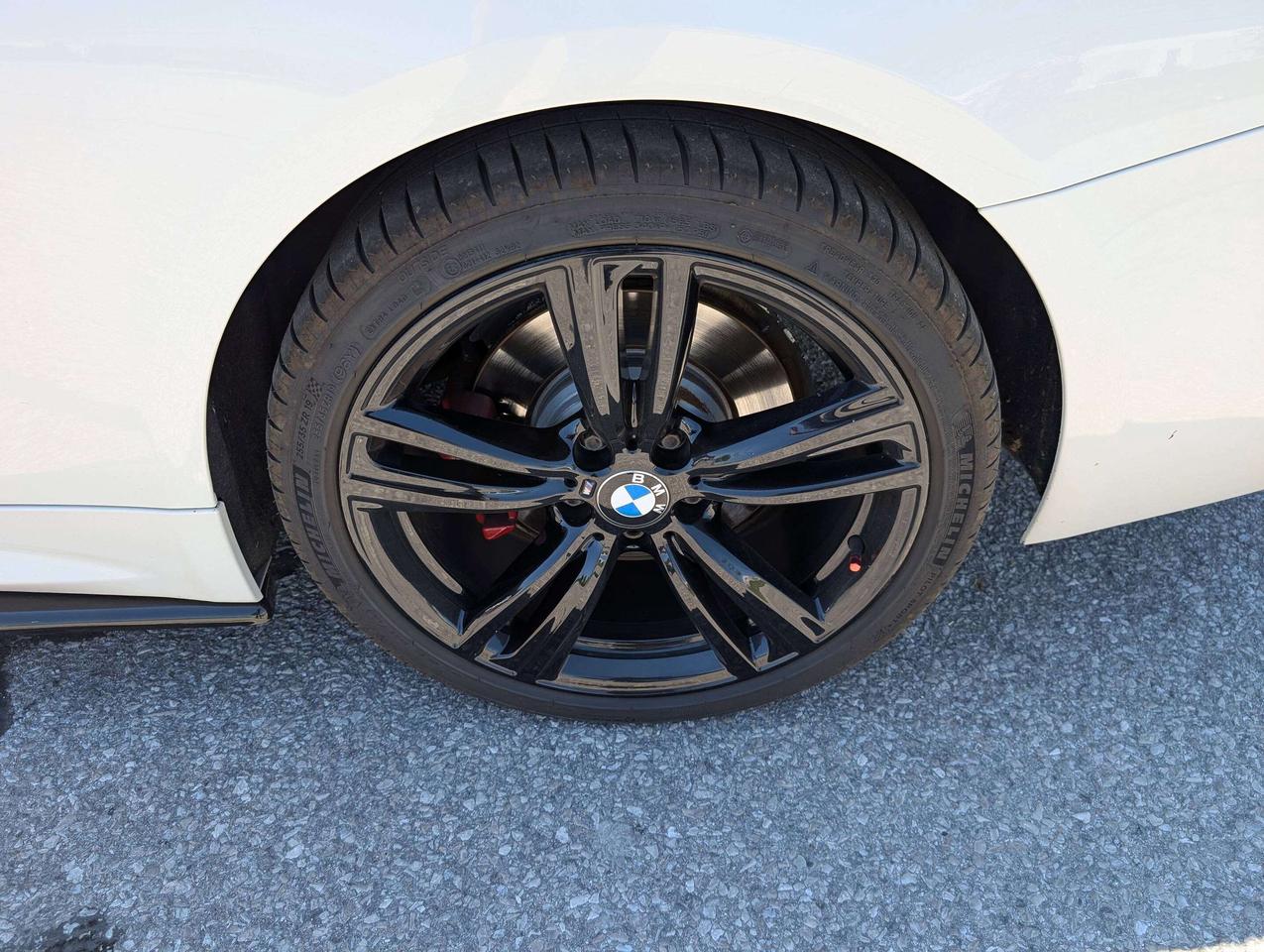 2016 BMW 4 Series xDrive Convertible M Sport Red Leather Interior Photo