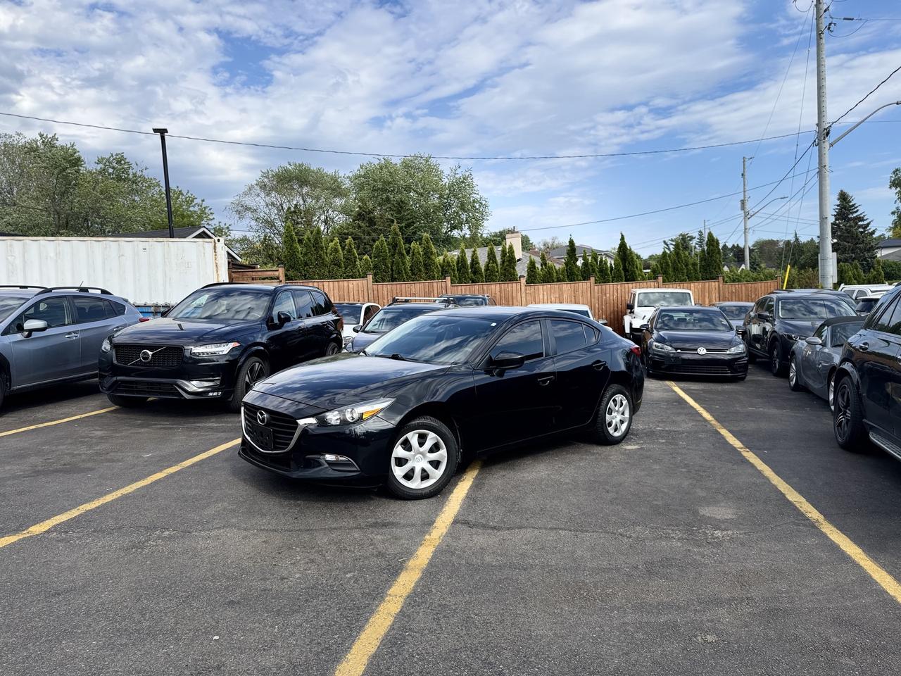 2018 Mazda MAZDA3 6 Speed Manual   Black ON BLACK Photo