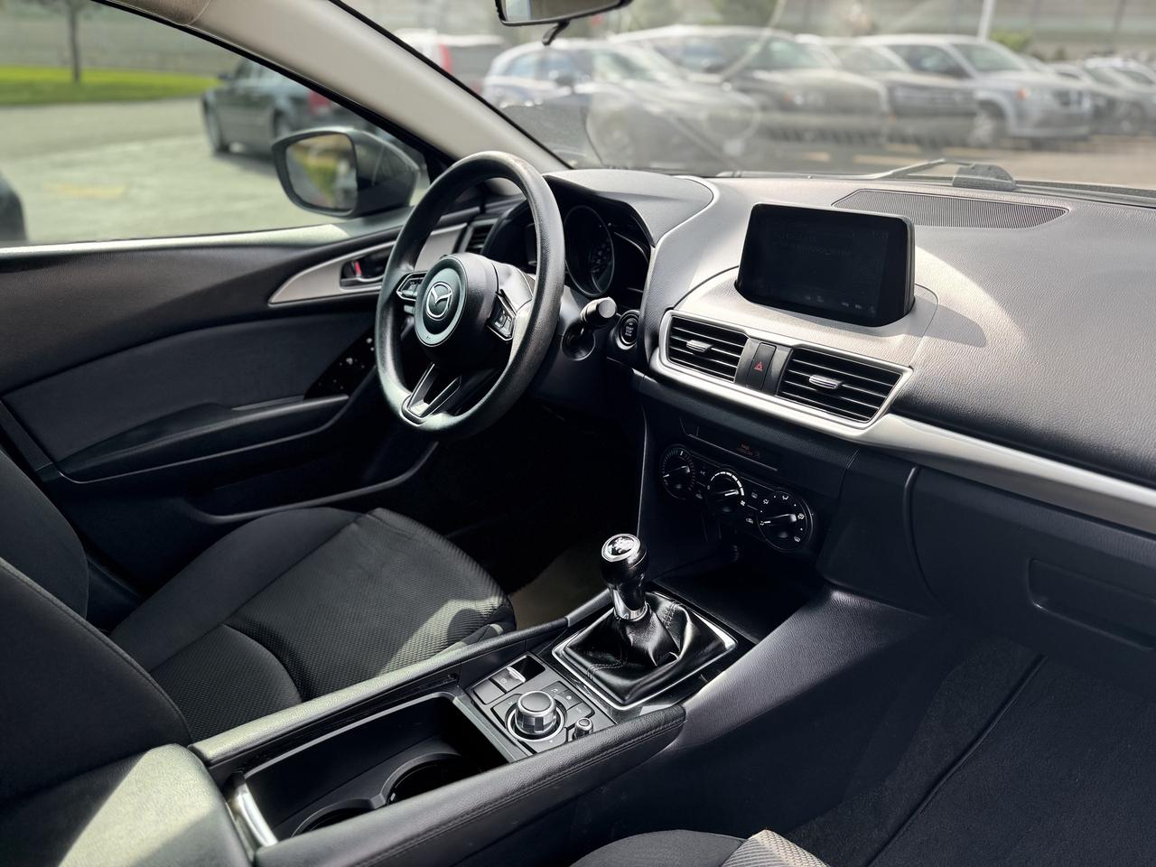 2018 Mazda MAZDA3 6 Speed Manual   Black ON BLACK Photo