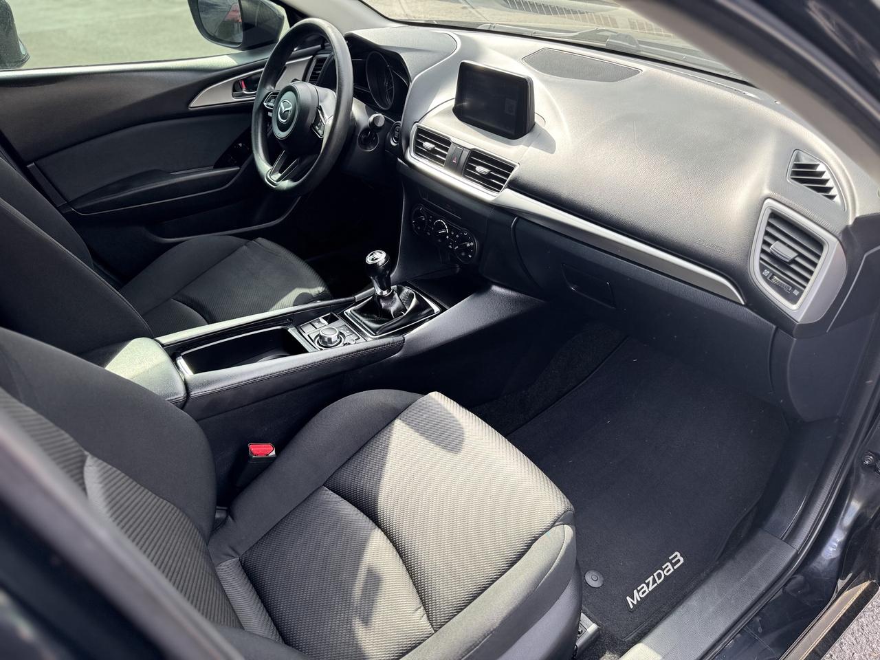 2018 Mazda MAZDA3 6 Speed Manual   Black ON BLACK Photo