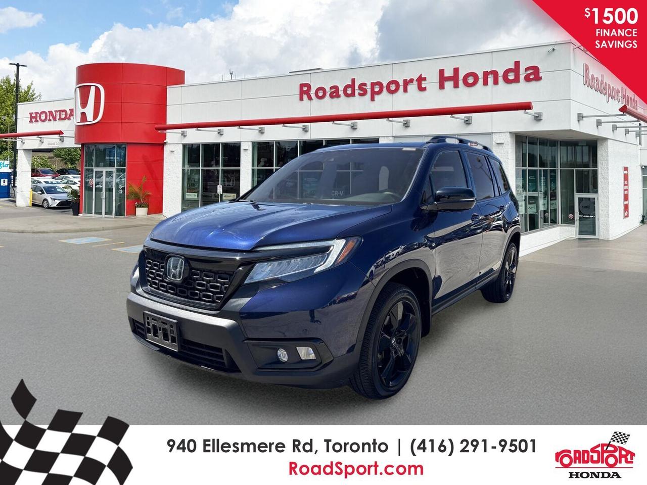 2021 Honda Passport Touring AWD/Sunroof/GPS/Bluetooth/Leather Photo0