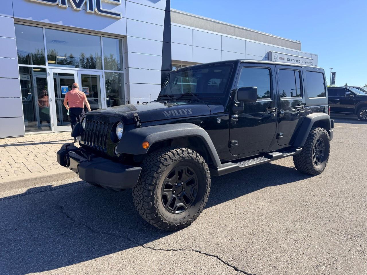 2018 Jeep Wrangler JK Unlimited Willys Wheeler 4x4 Photo0
