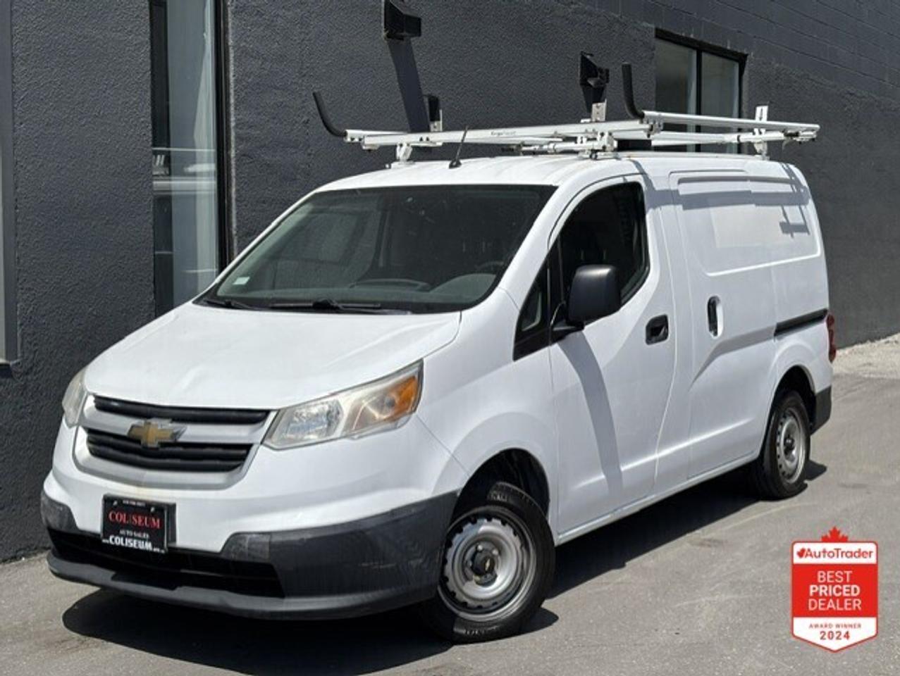 2015 Chevrolet City Express LT LADDER RACKS-DIVIDER-SHELVES-WINTER/SUMMER TIRE Photo0