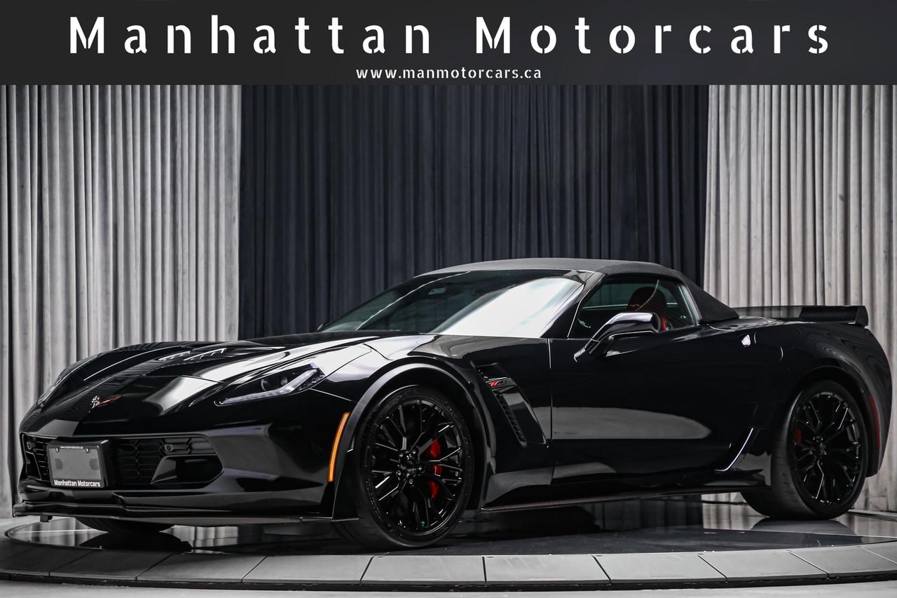 2017 Chevrolet Corvette Z06 3LZ Z07 CONVERTIBLE MANUAL 650HP LOADED REDINT Photo