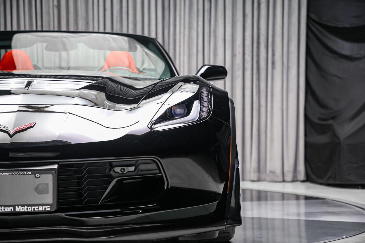 2017 Chevrolet Corvette Z06 3LZ Z07 CONVERTIBLE MANUAL 650HP LOADED REDINT Photo