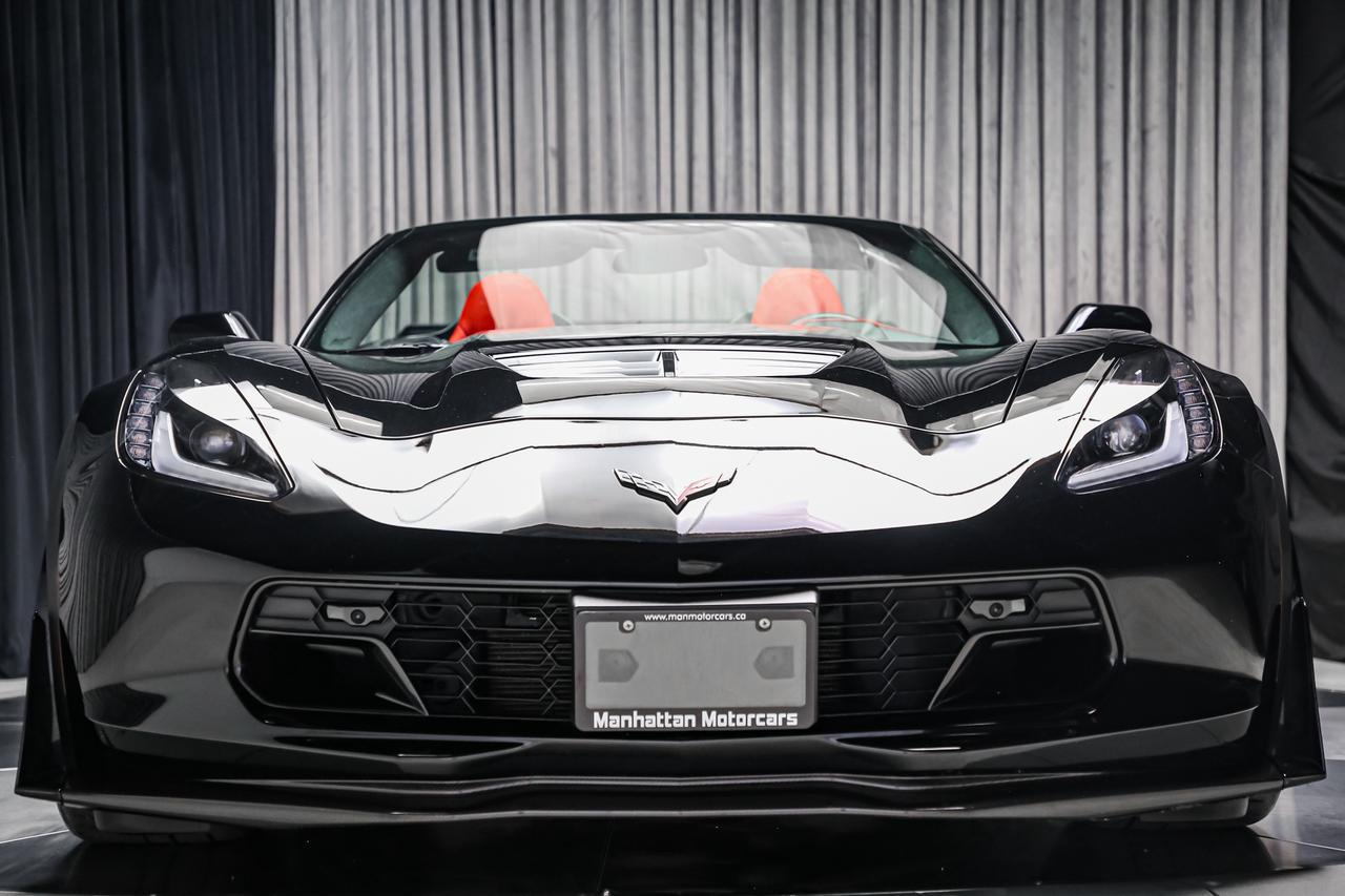 2017 Chevrolet Corvette Z06 3LZ Z07 CONVERTIBLE MANUAL 650HP LOADED REDINT Photo